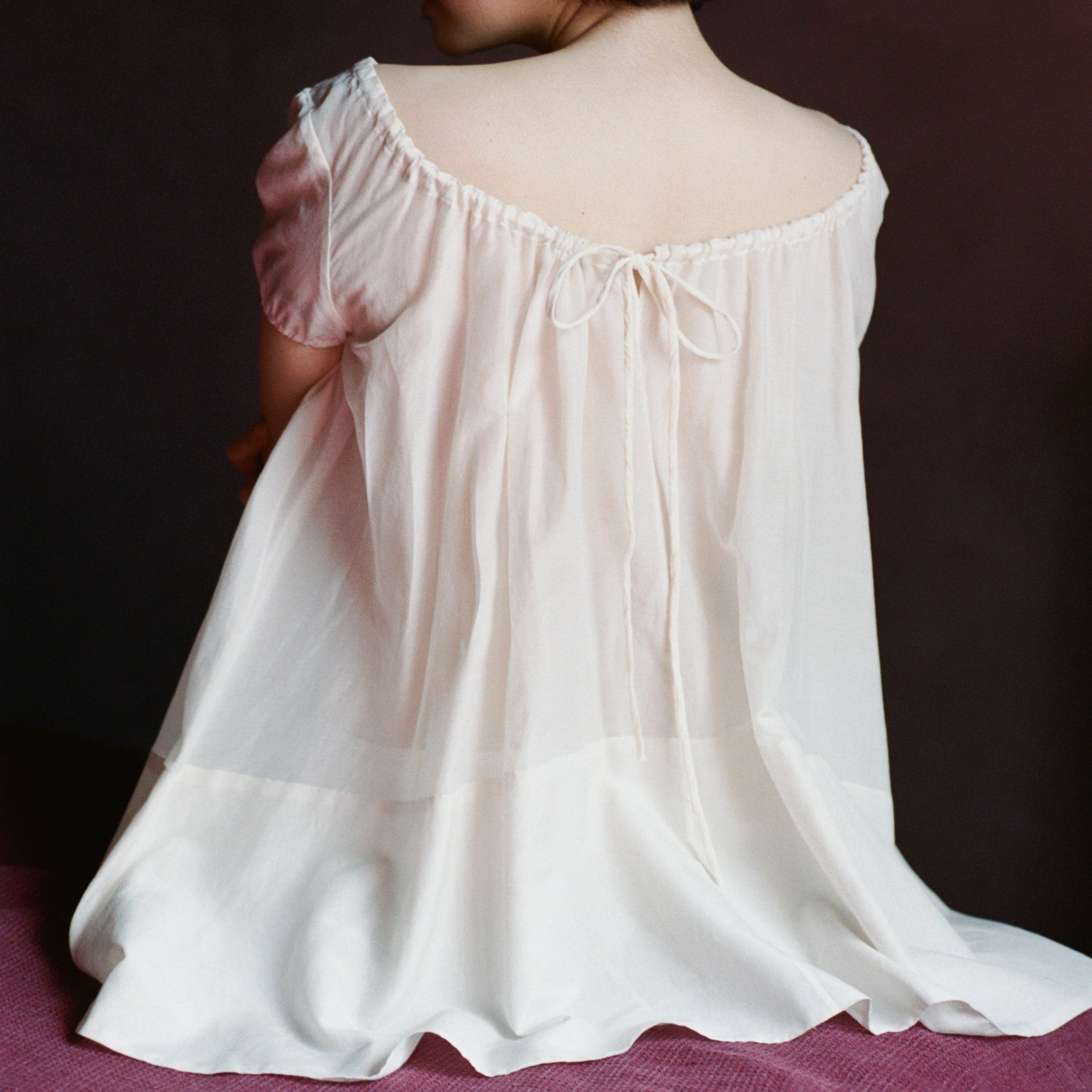 Chemise Dress, Natural
