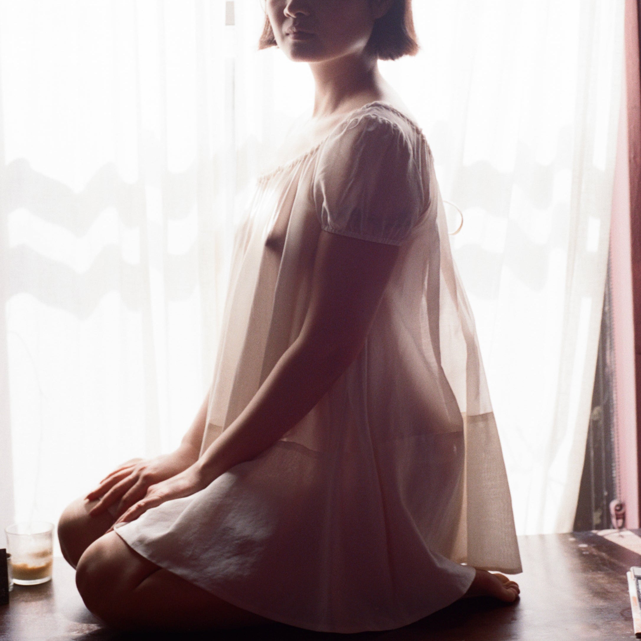 Chemise Dress, Natural