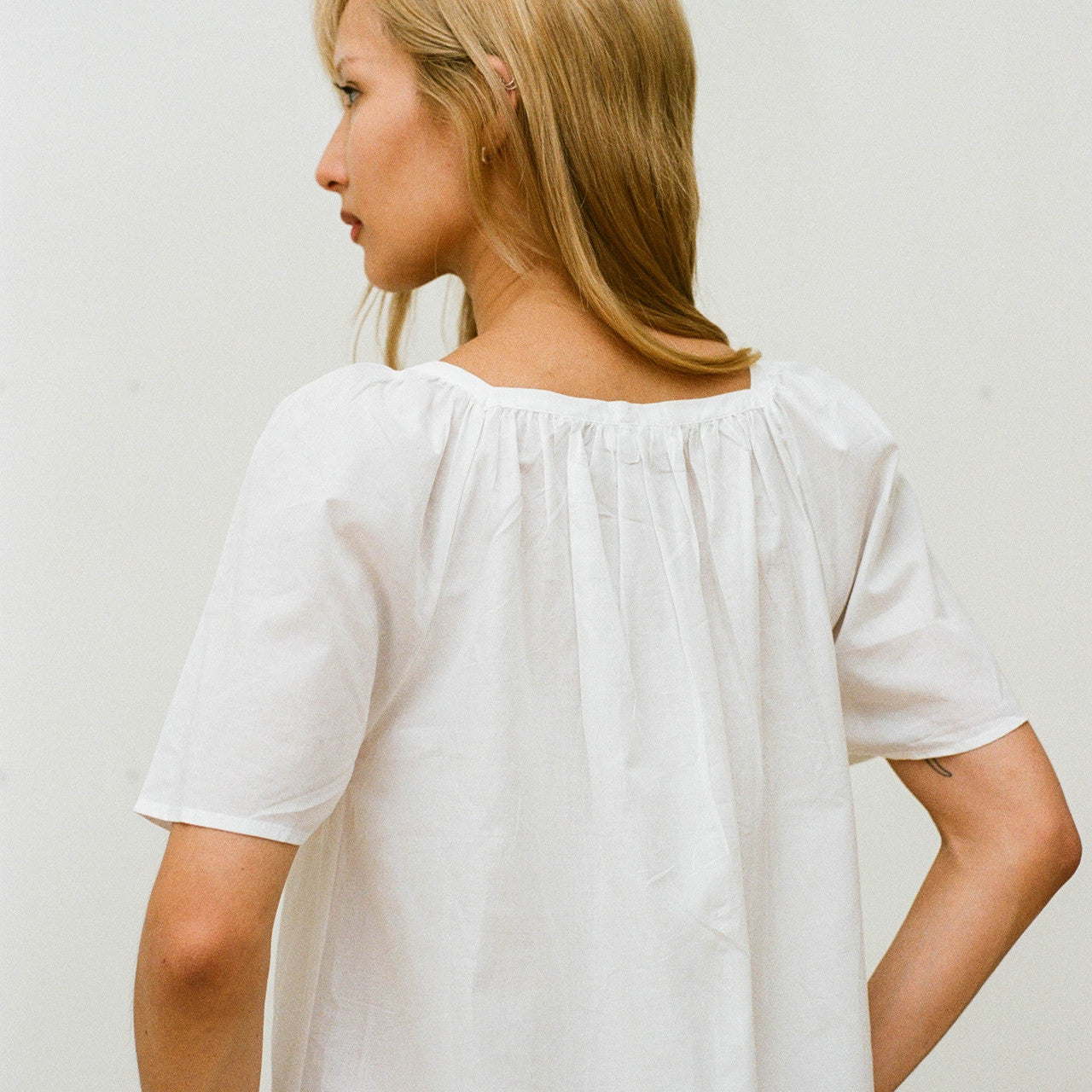 Lamb Nightdress, White