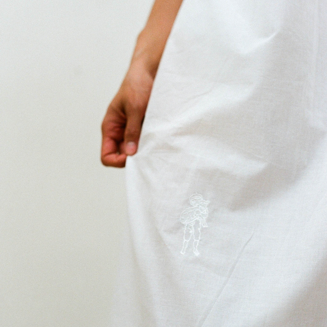Lamb Nightdress, White