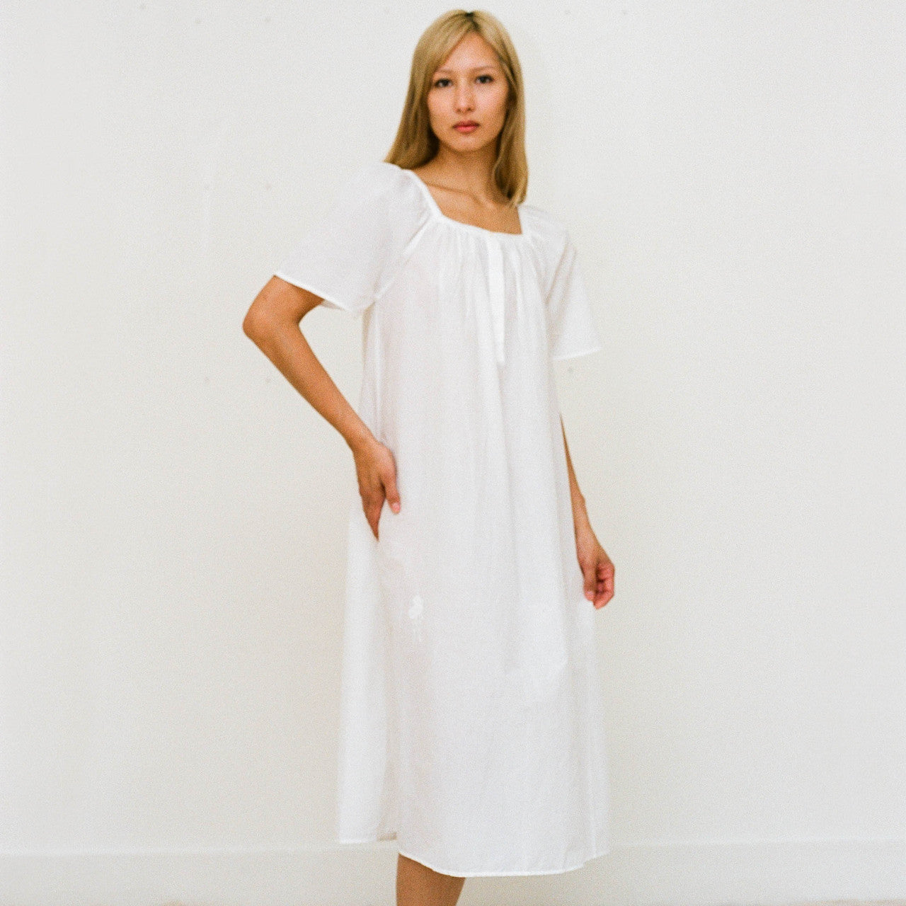 Lamb Nightdress, White