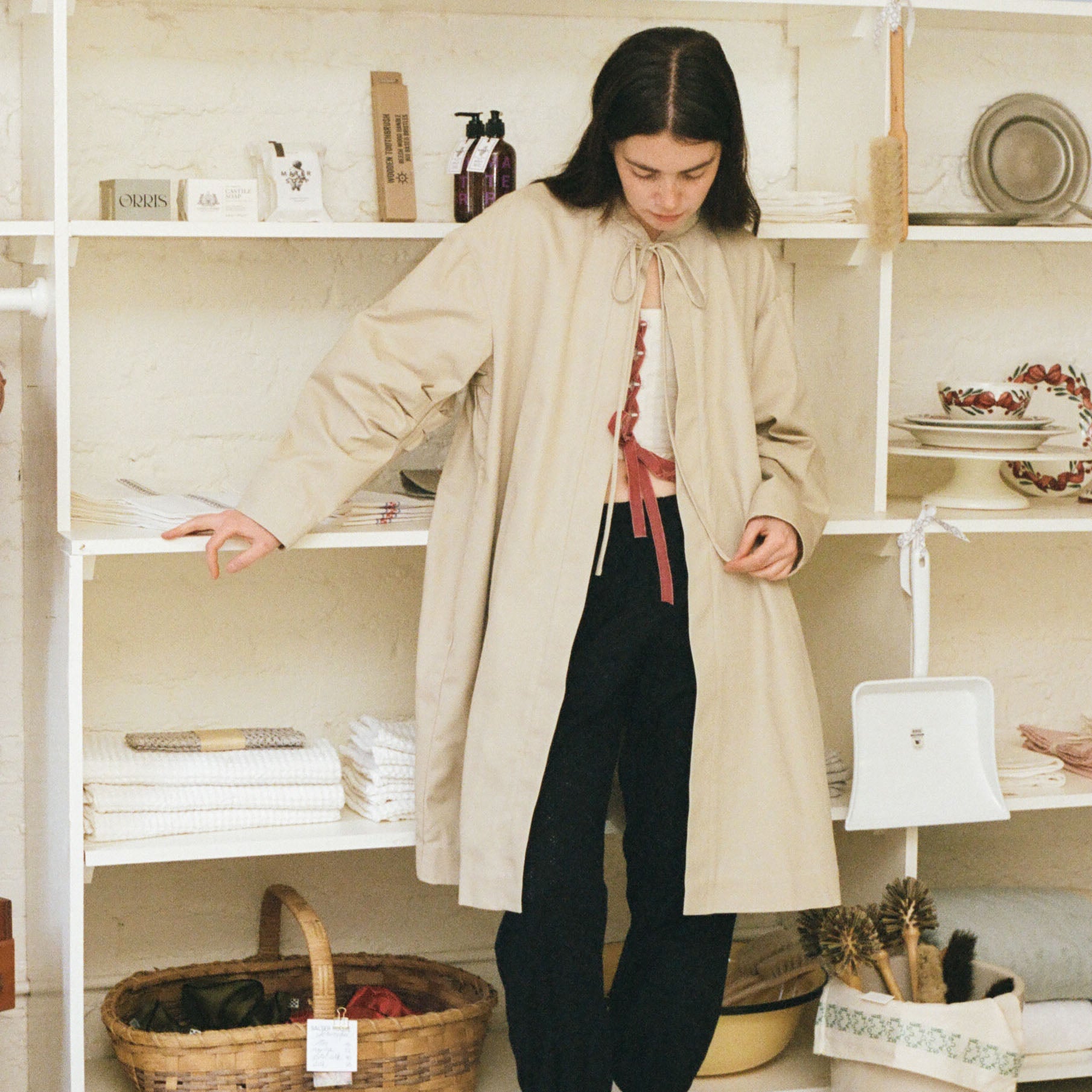 Twill Studio Coat