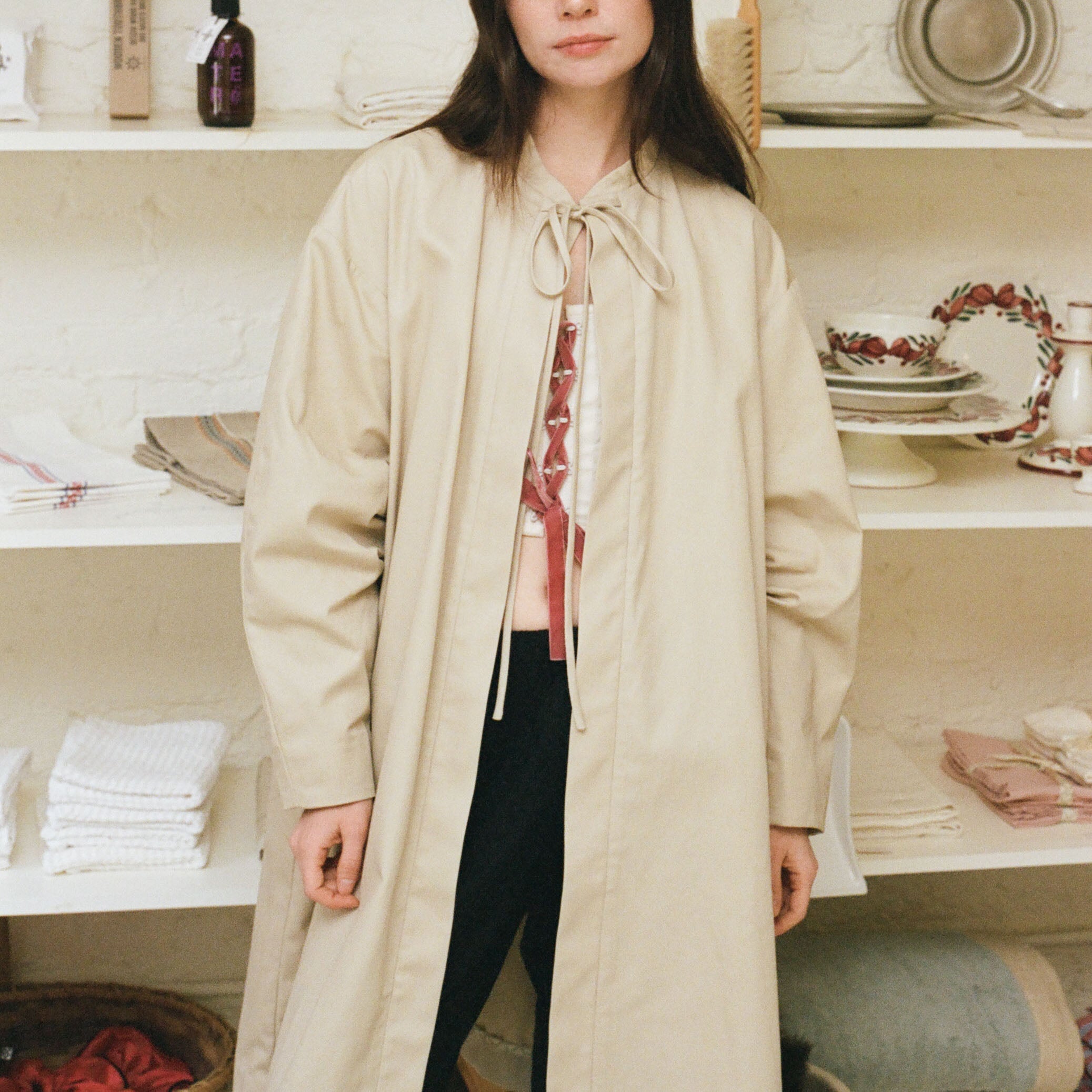 Twill Studio Coat