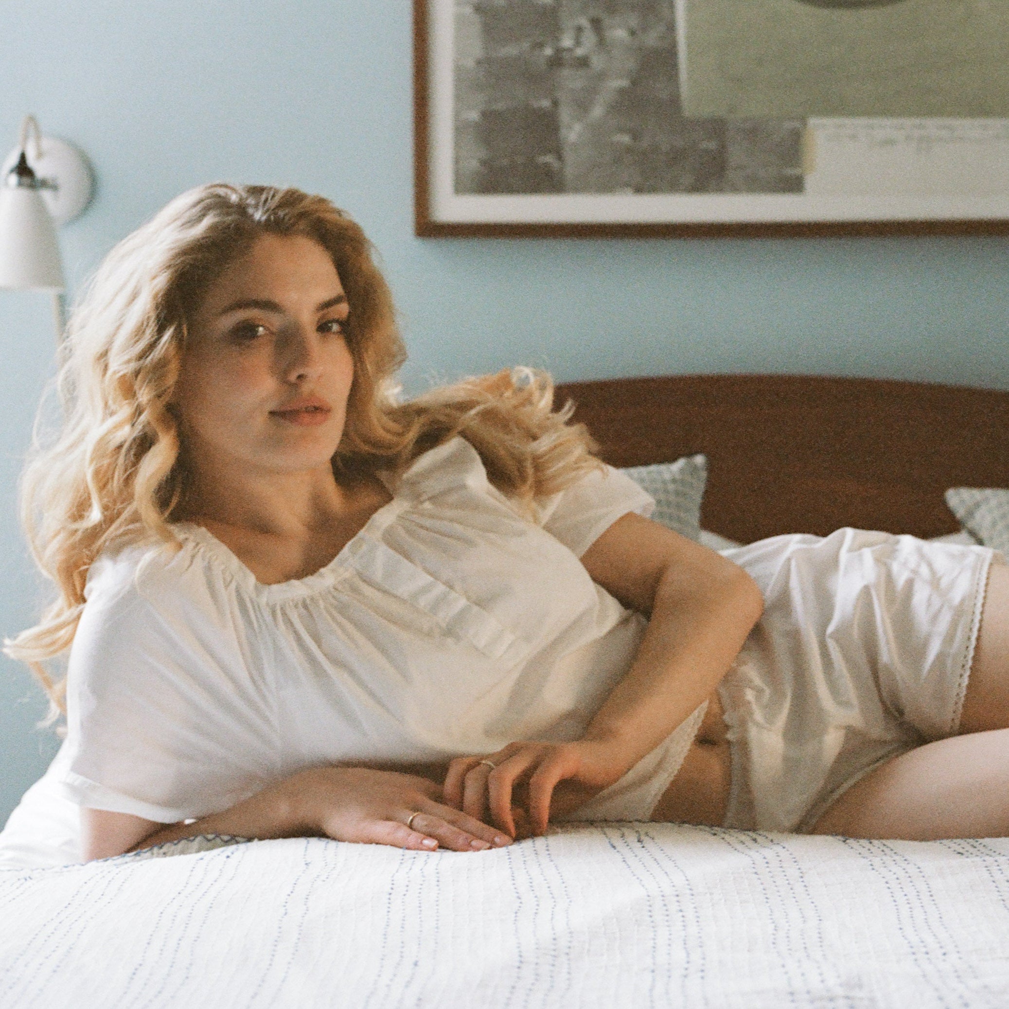 Lamb Top, White
