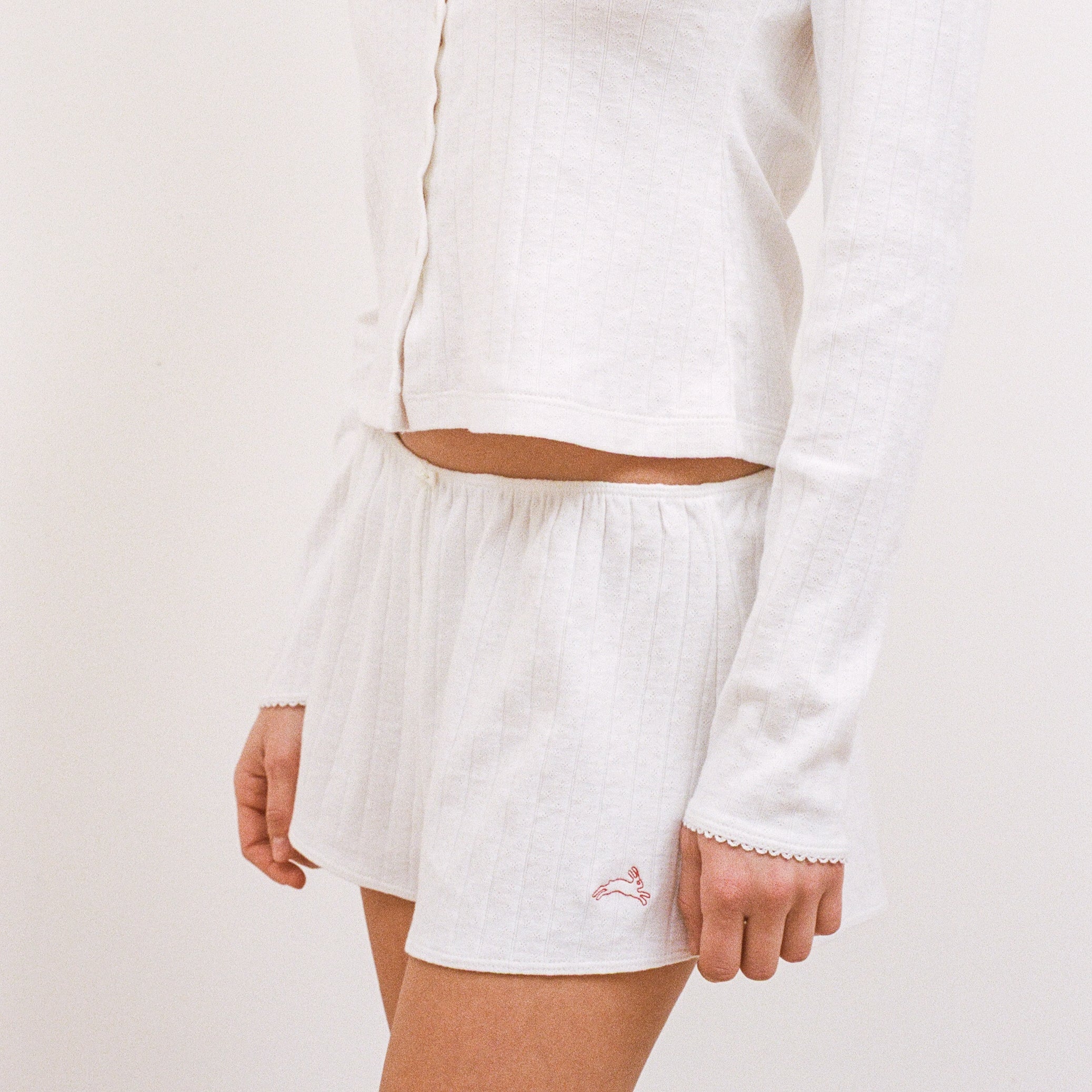 Pointelle Shorts