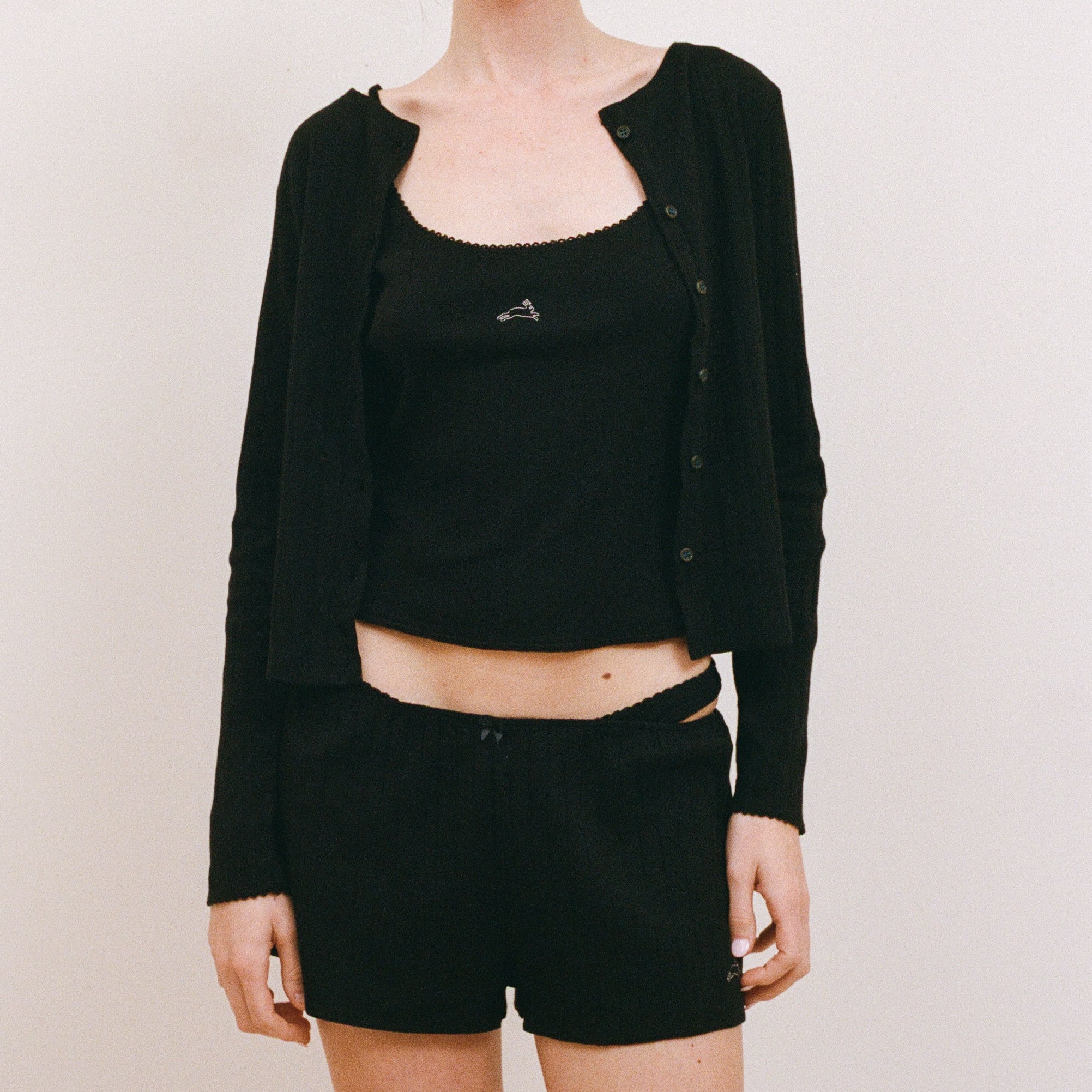 Pointelle Cardigan