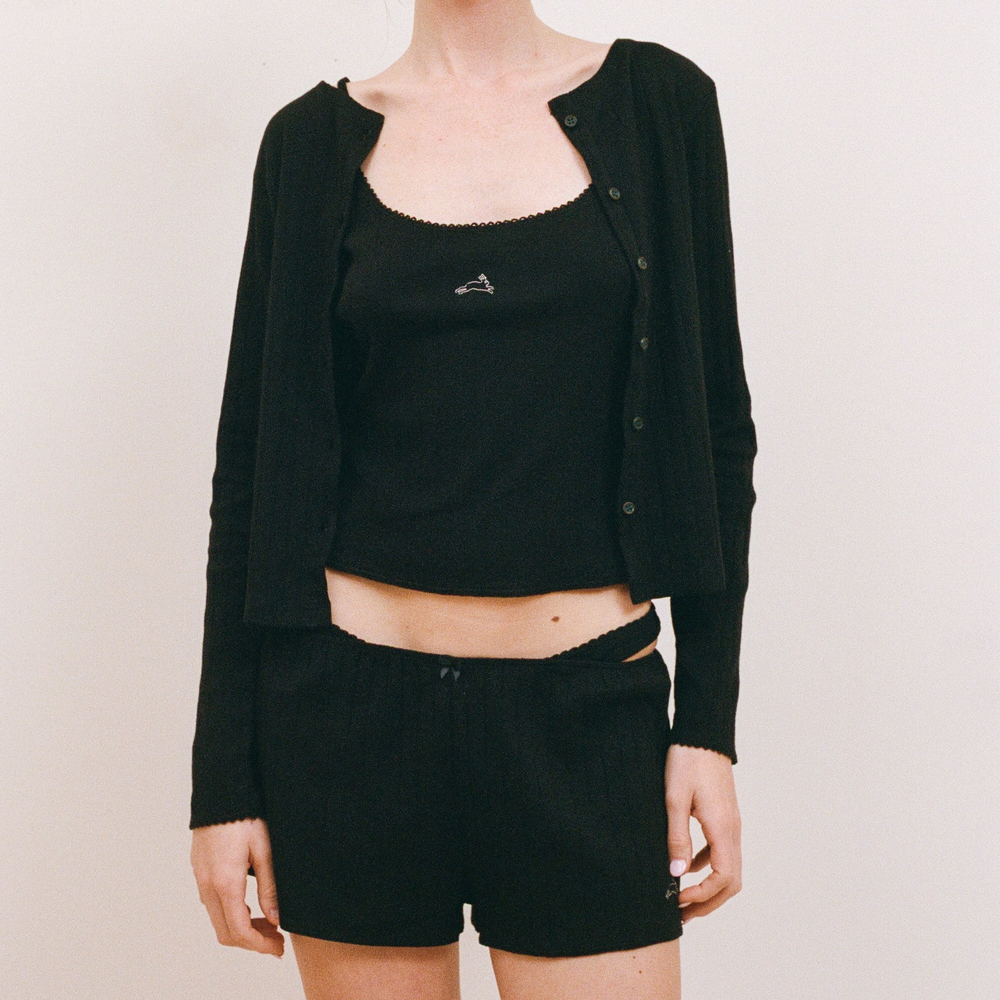 Pointelle Shorts