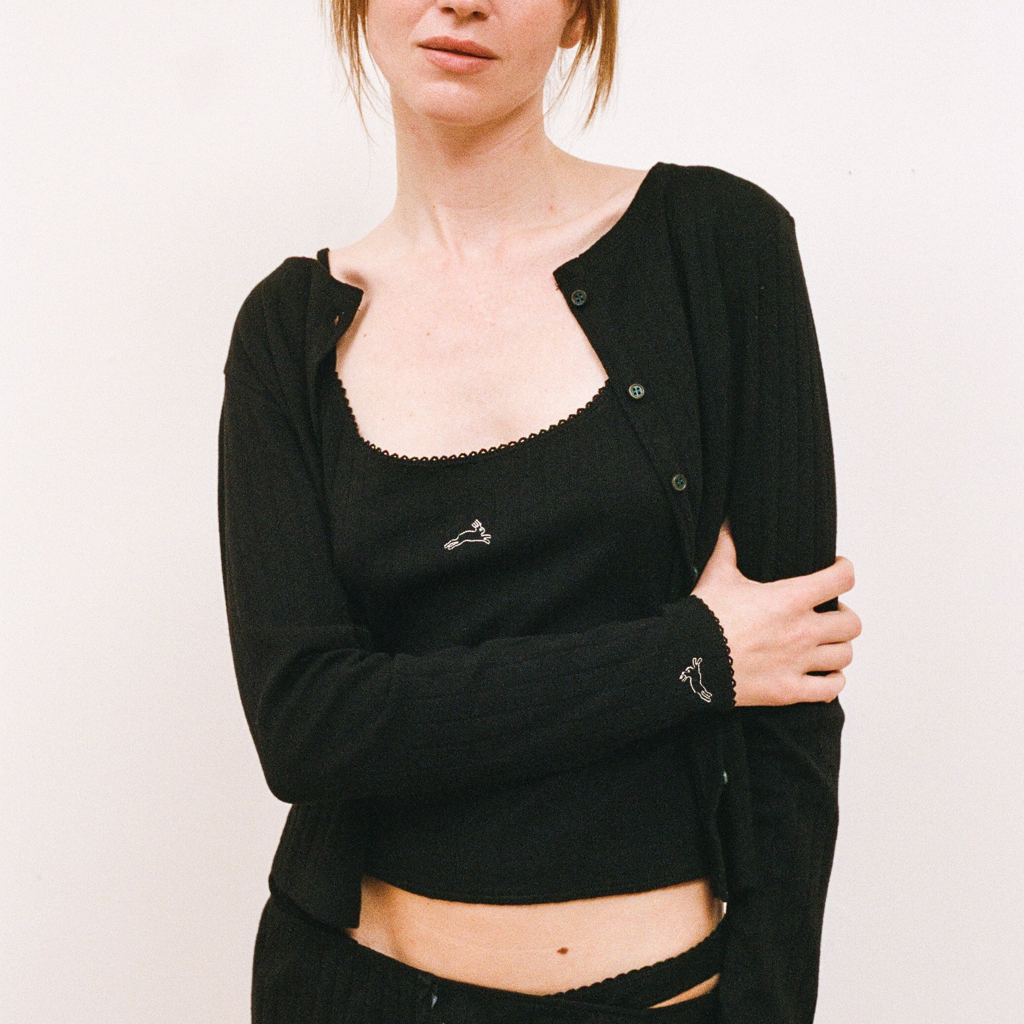 Pointelle Cami