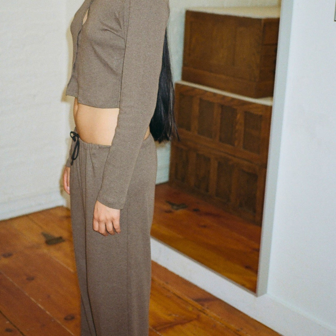 Drawstring Pants, Cocoa