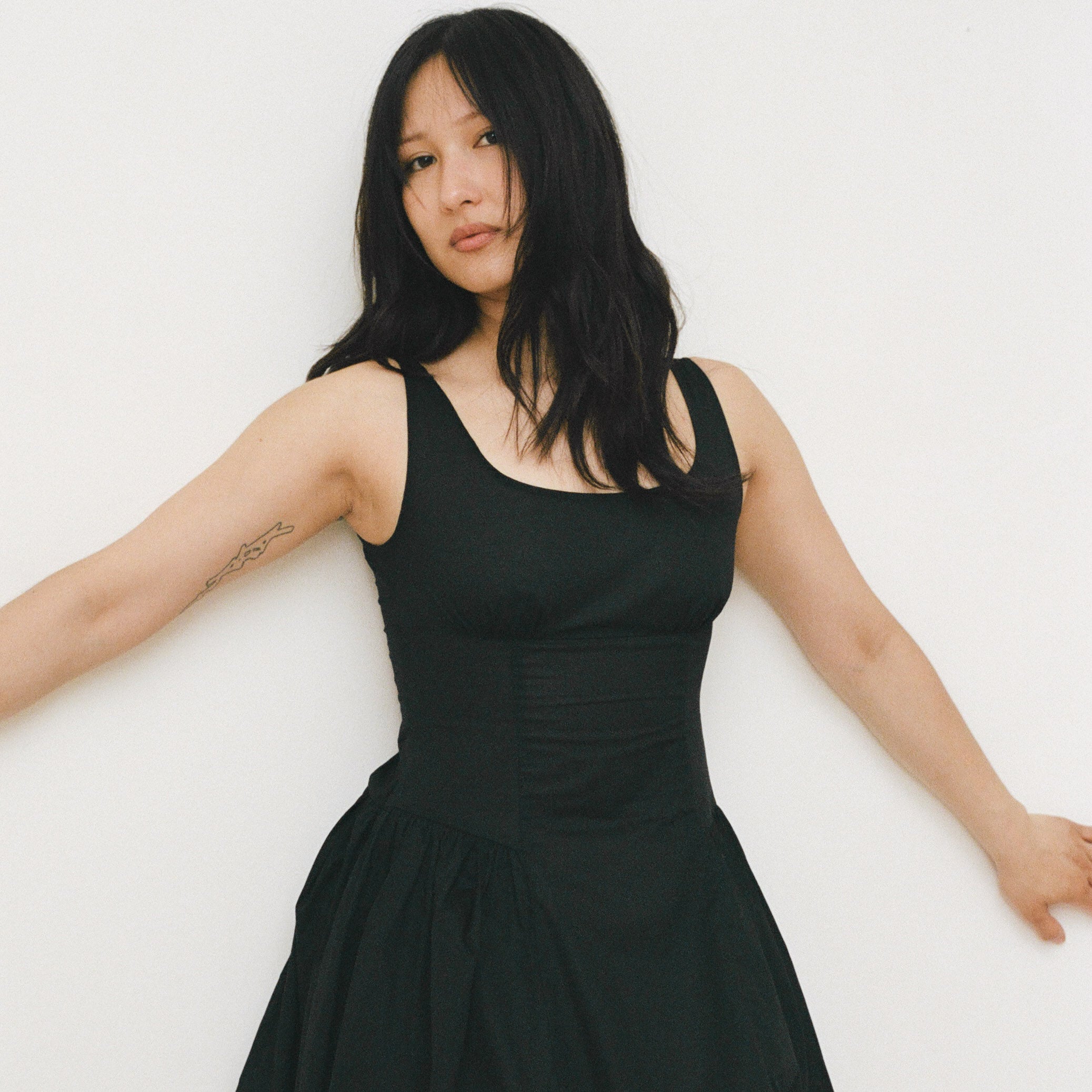 Black Picnic Dress