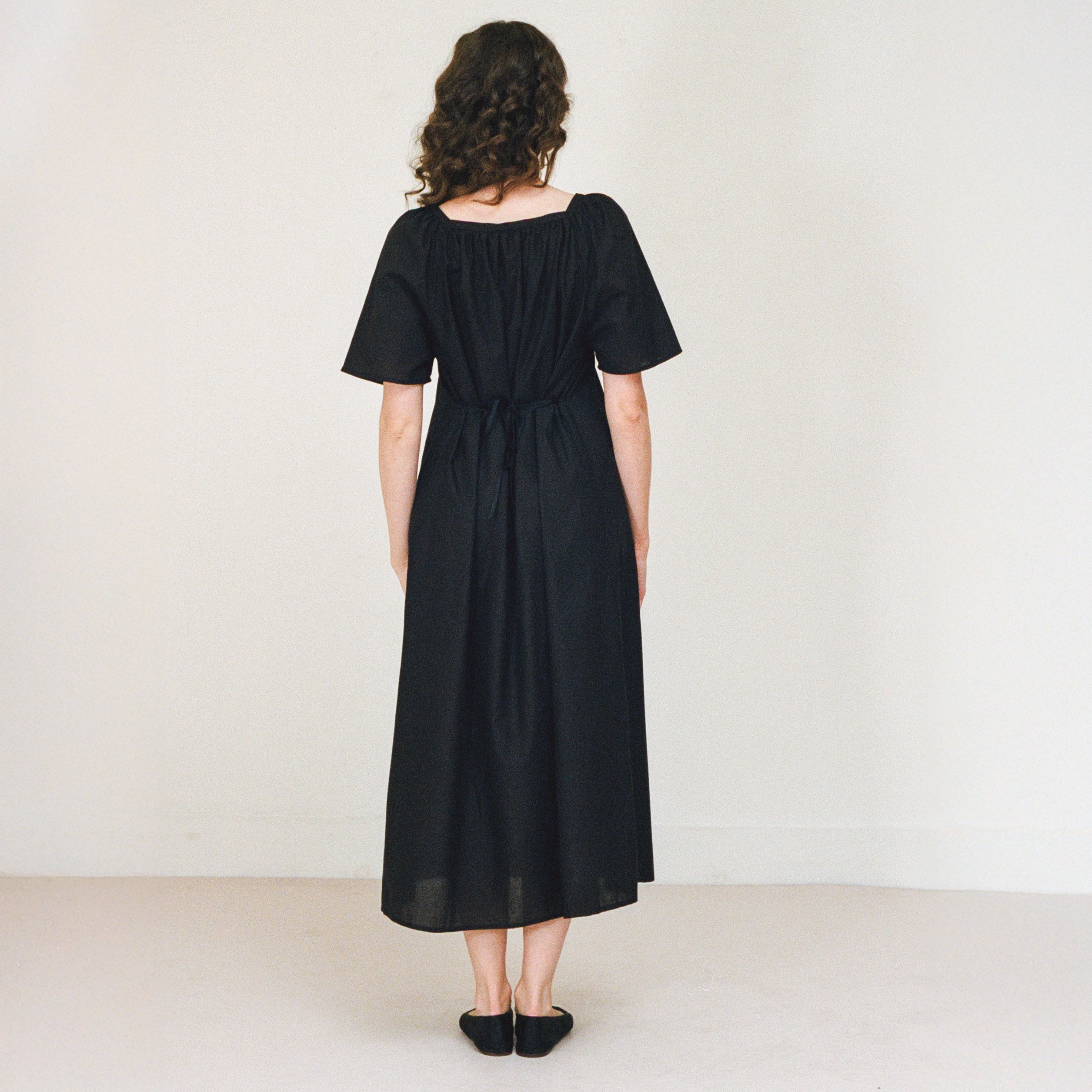 Lamb Nightdress, Black