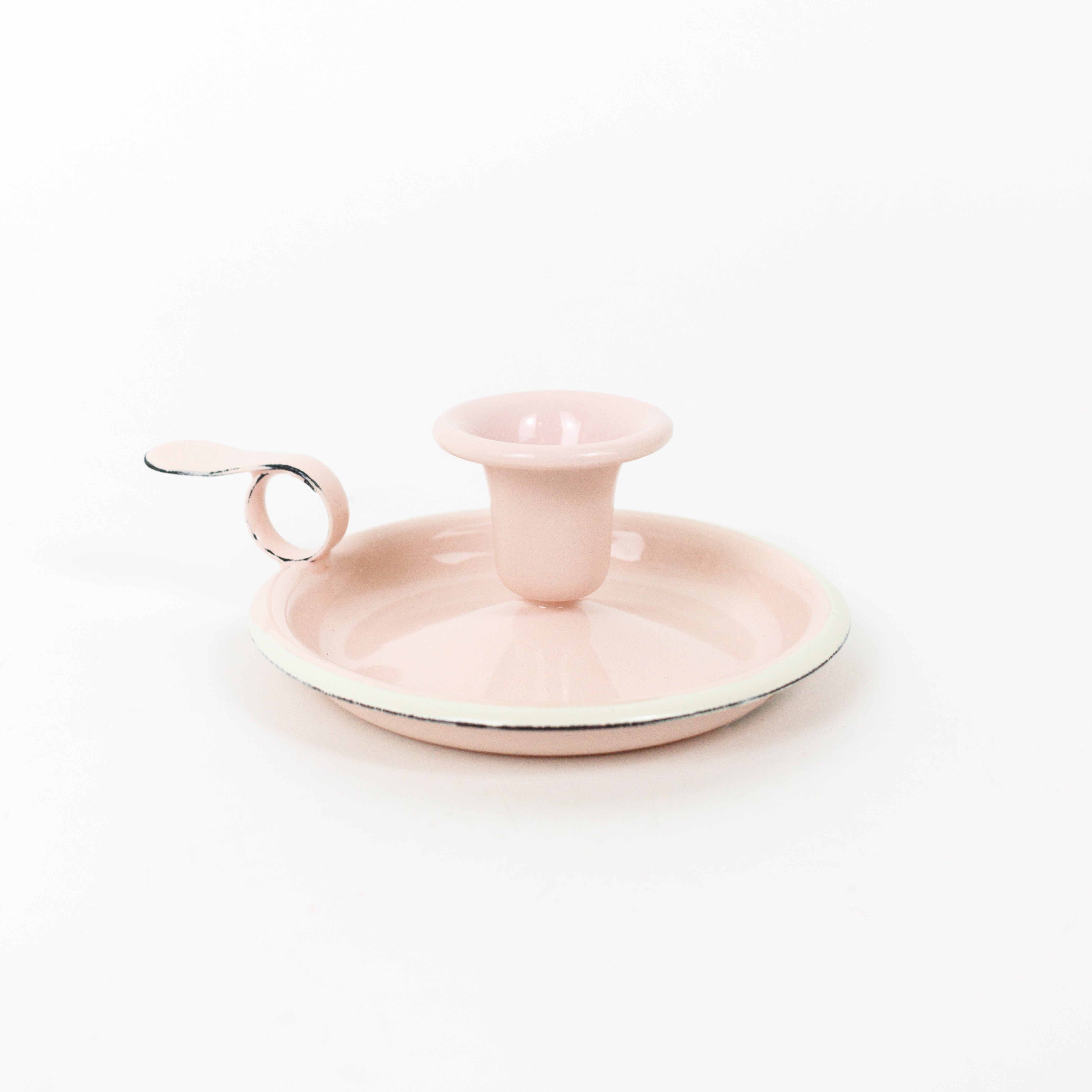Enamel Candle Holder