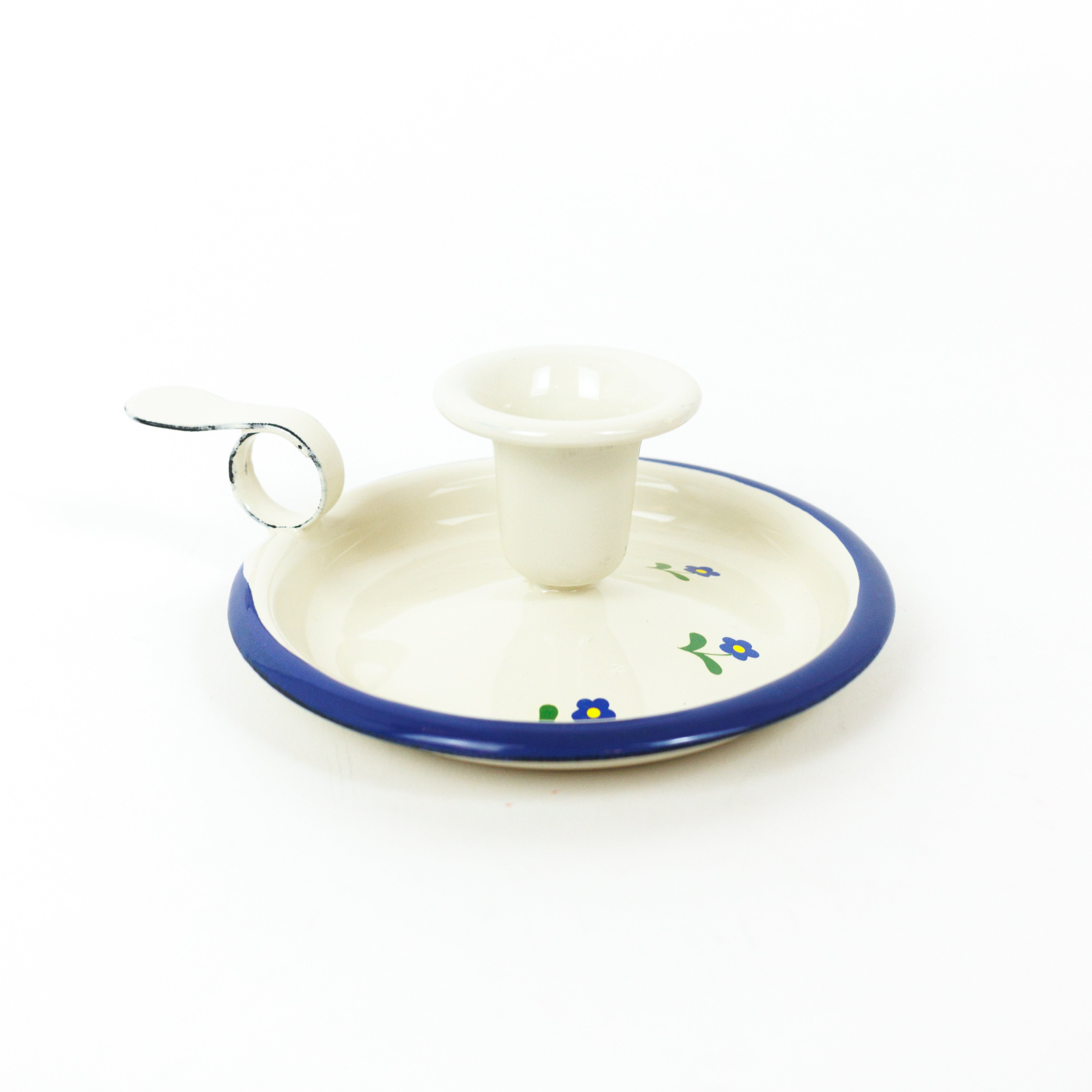 Enamel Candle Holder