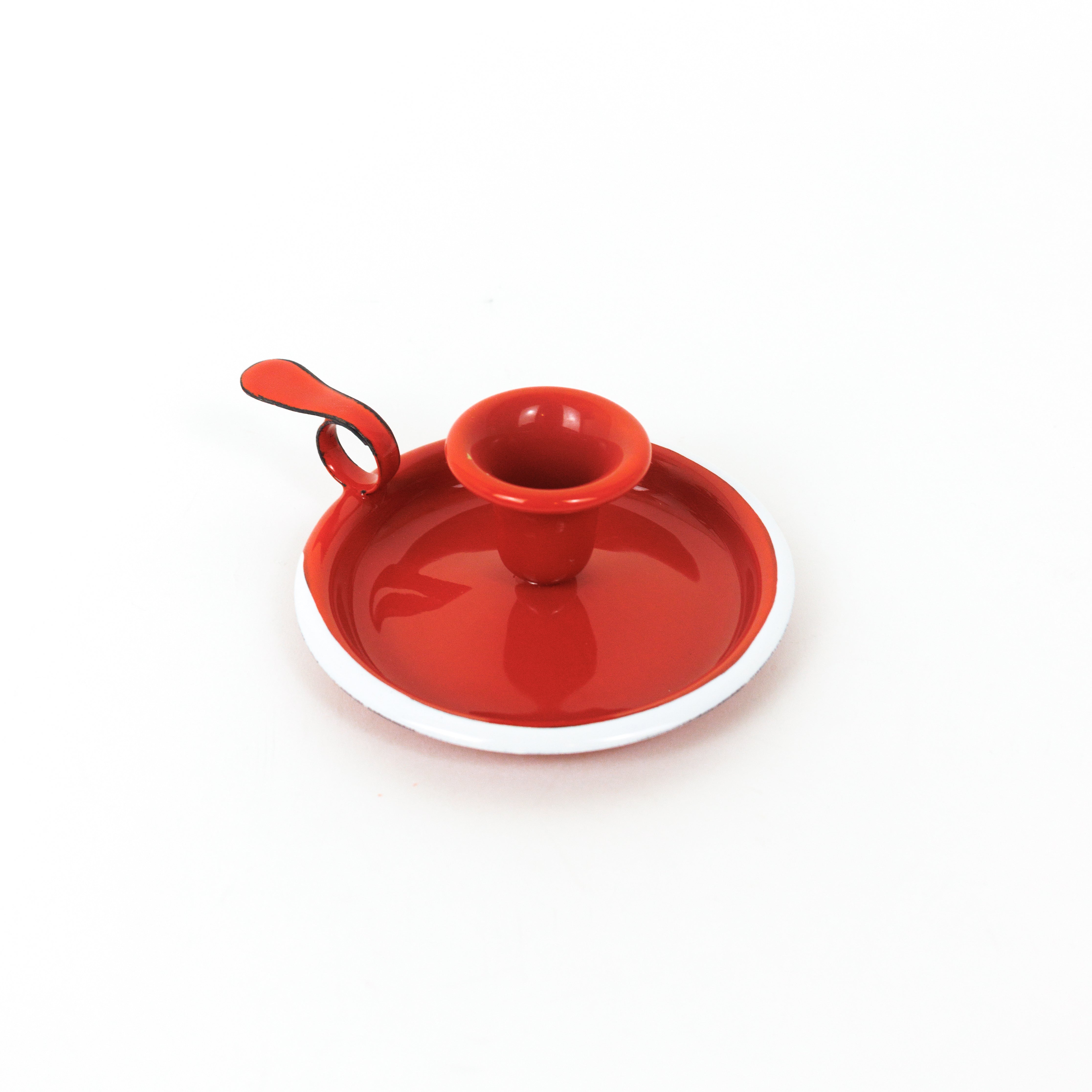 Enamel Candle Holder