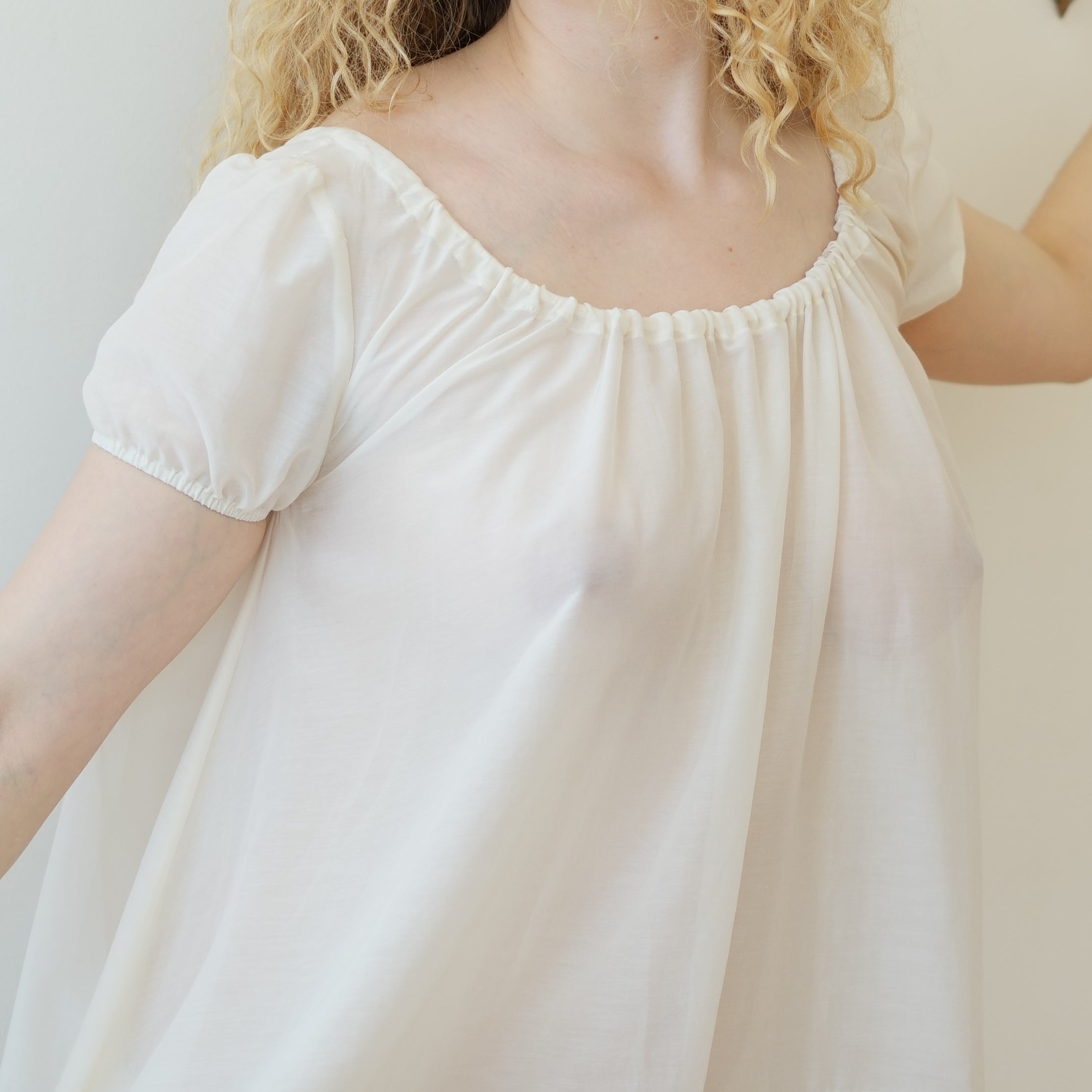 Chemise Dress, Natural