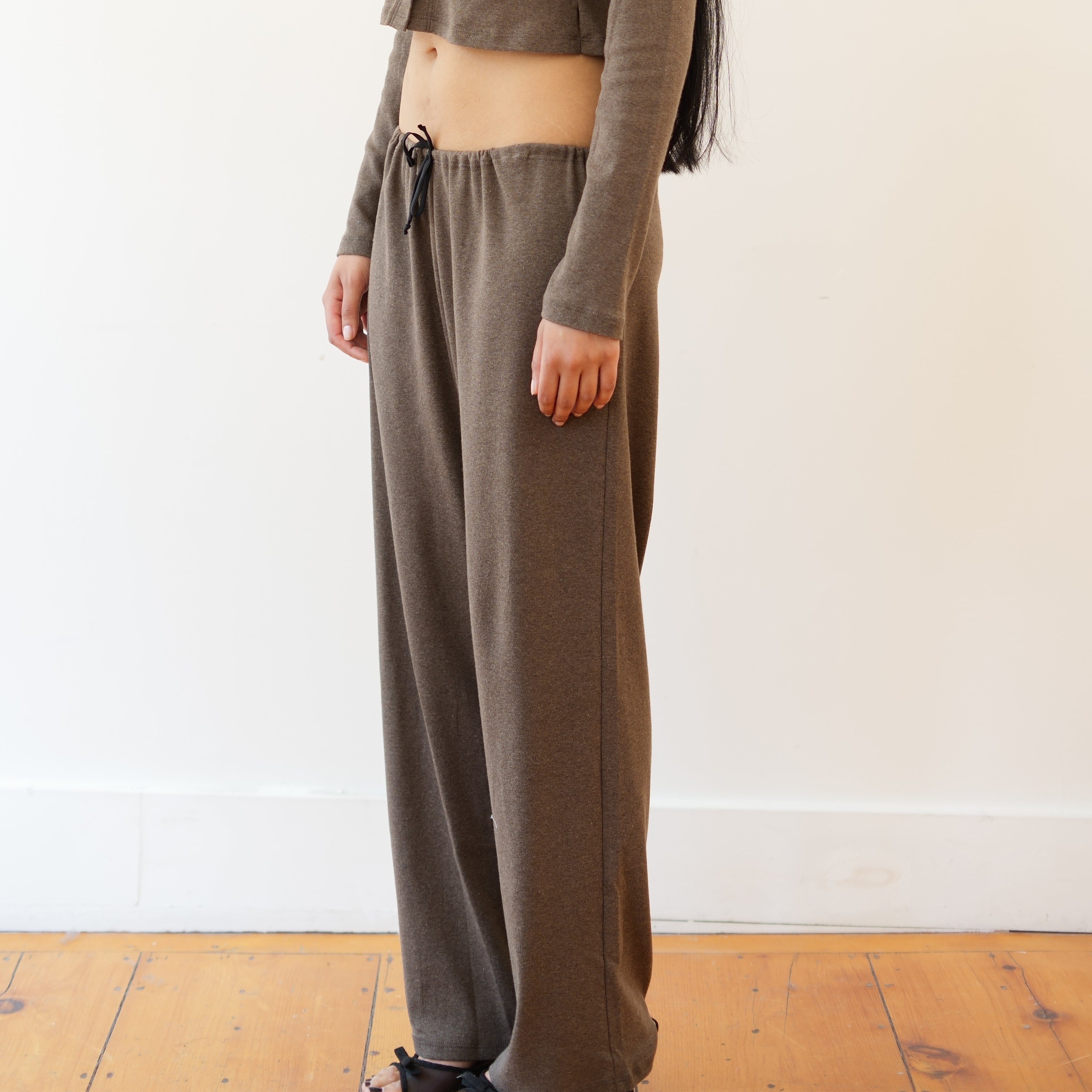 Drawstring Pants, Cocoa