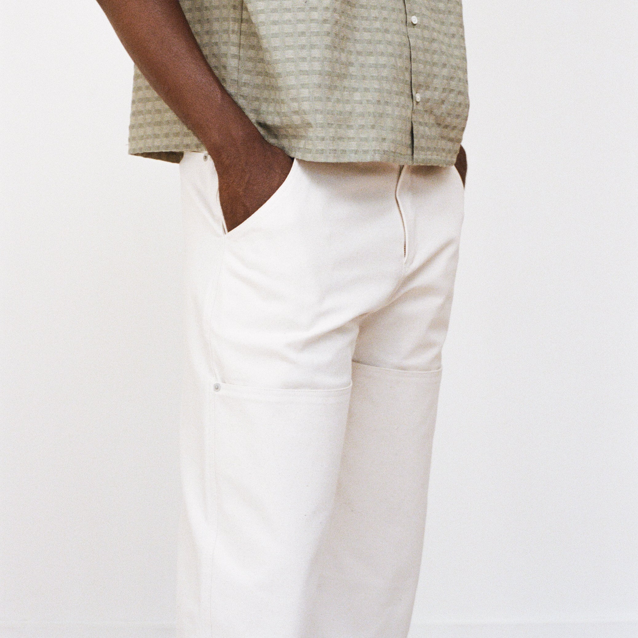 Deep-Pocket Work Pants, Canvas