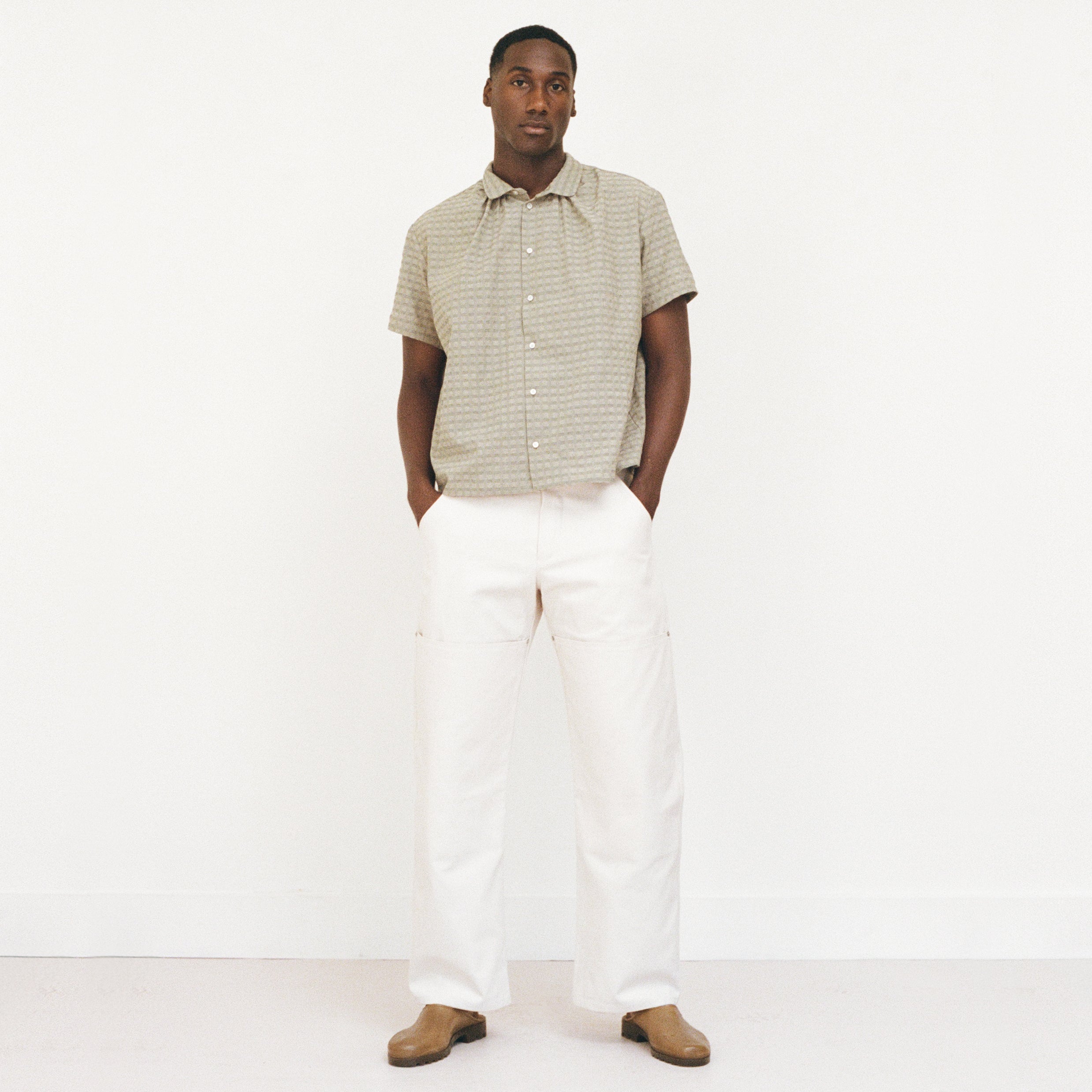 Deep-Pocket Work Pants, Canvas