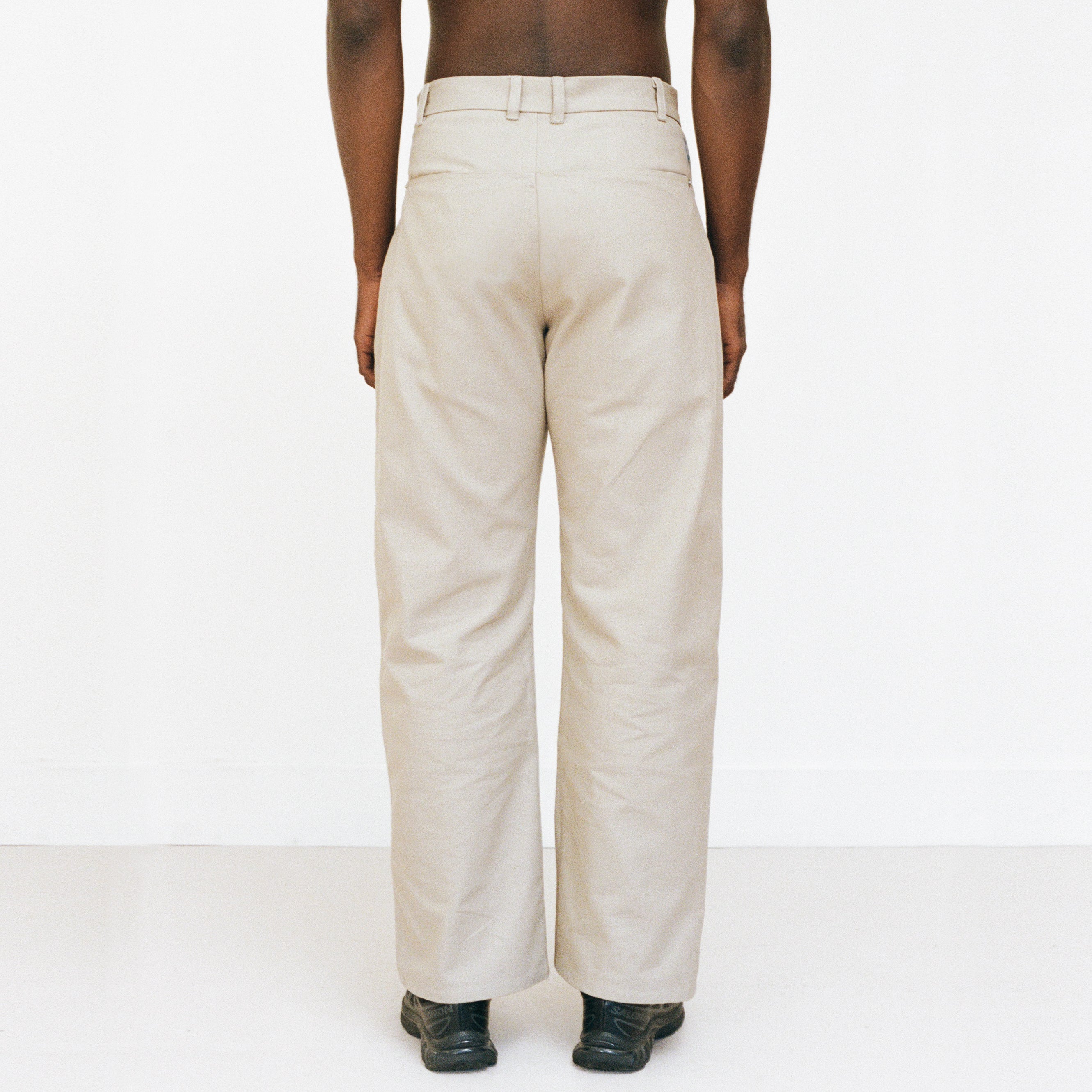 Deep-Pocket Work Pants, Sand