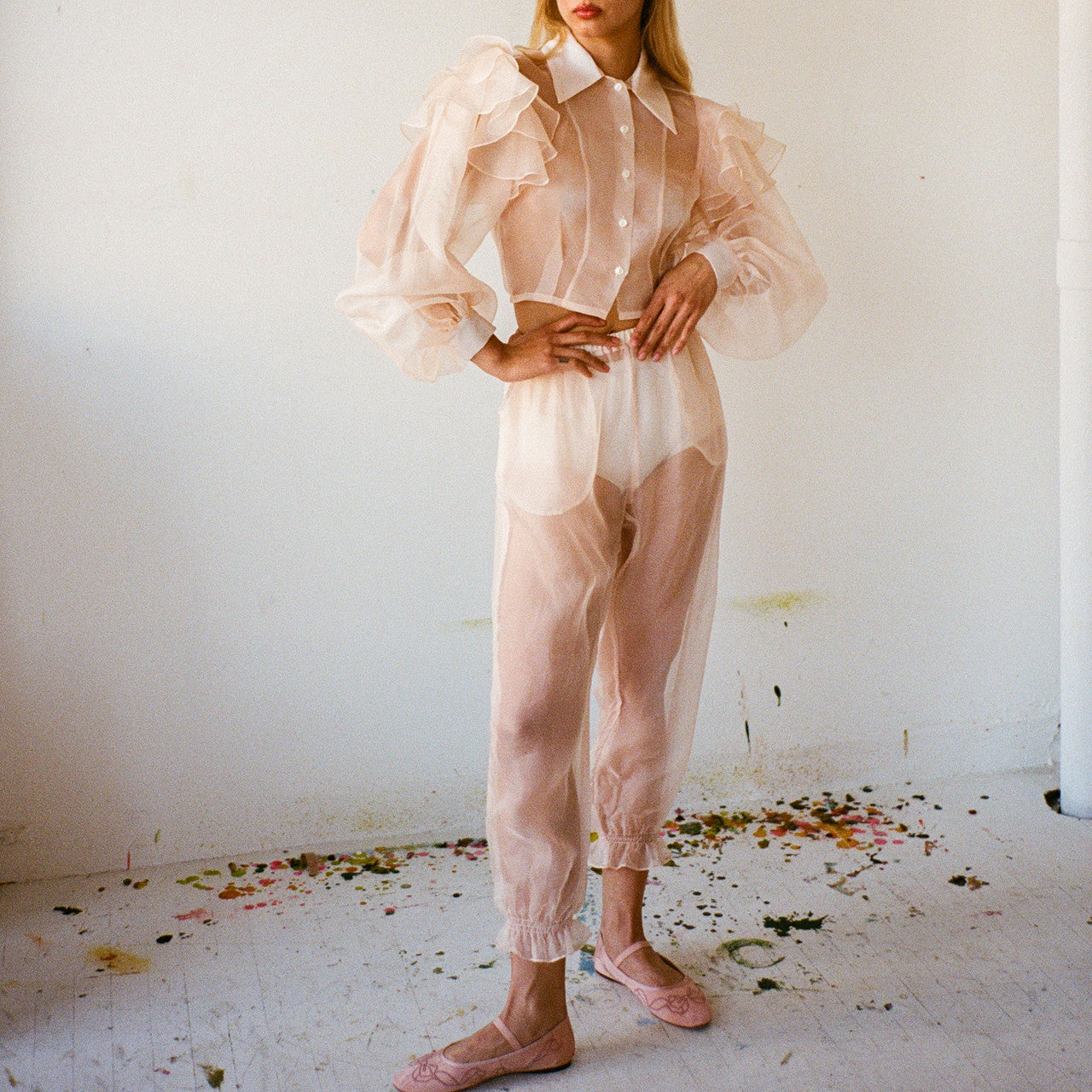 Giovanni Organza Blouse (50% off)