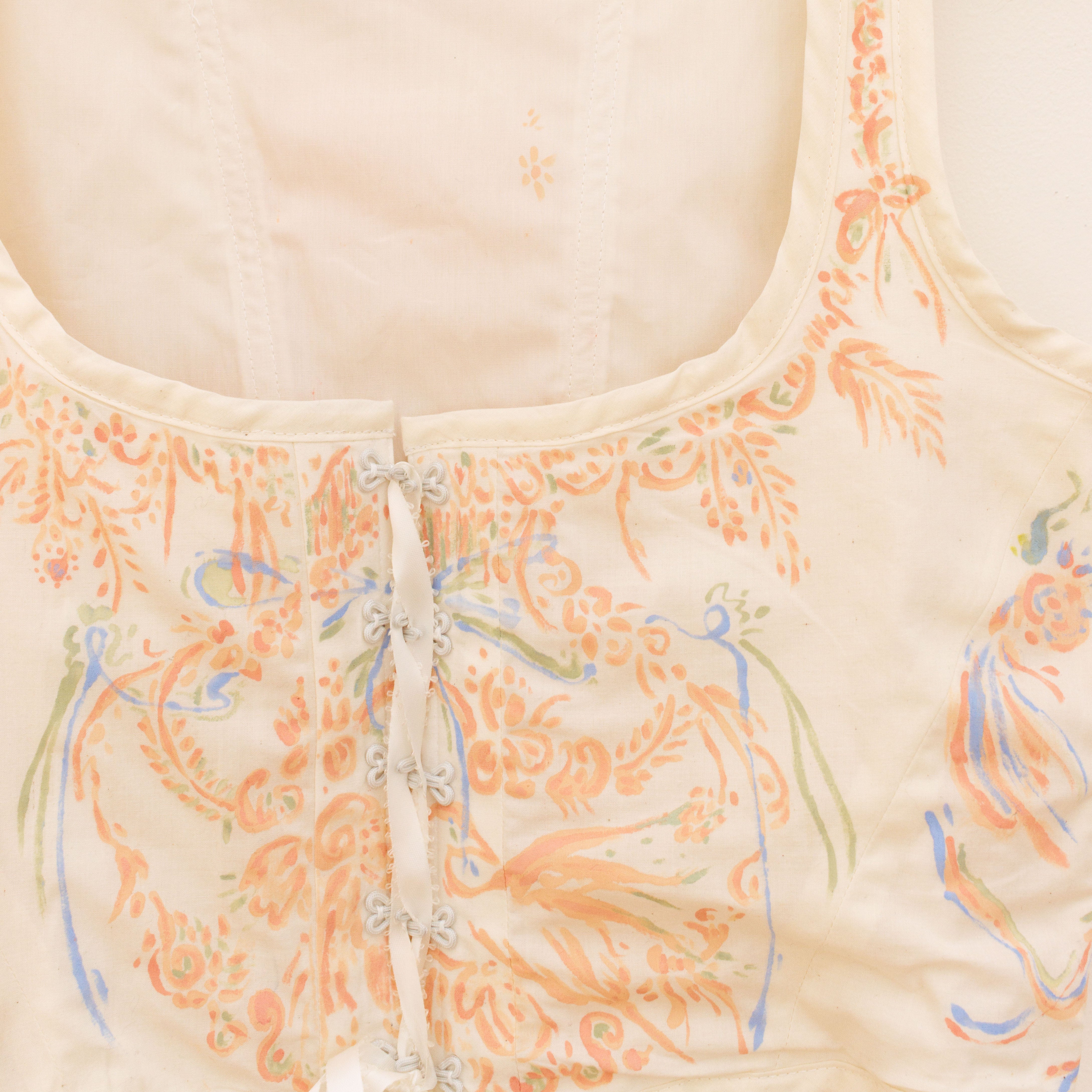 Morgane Richer La Flèche Painted Corset, Large