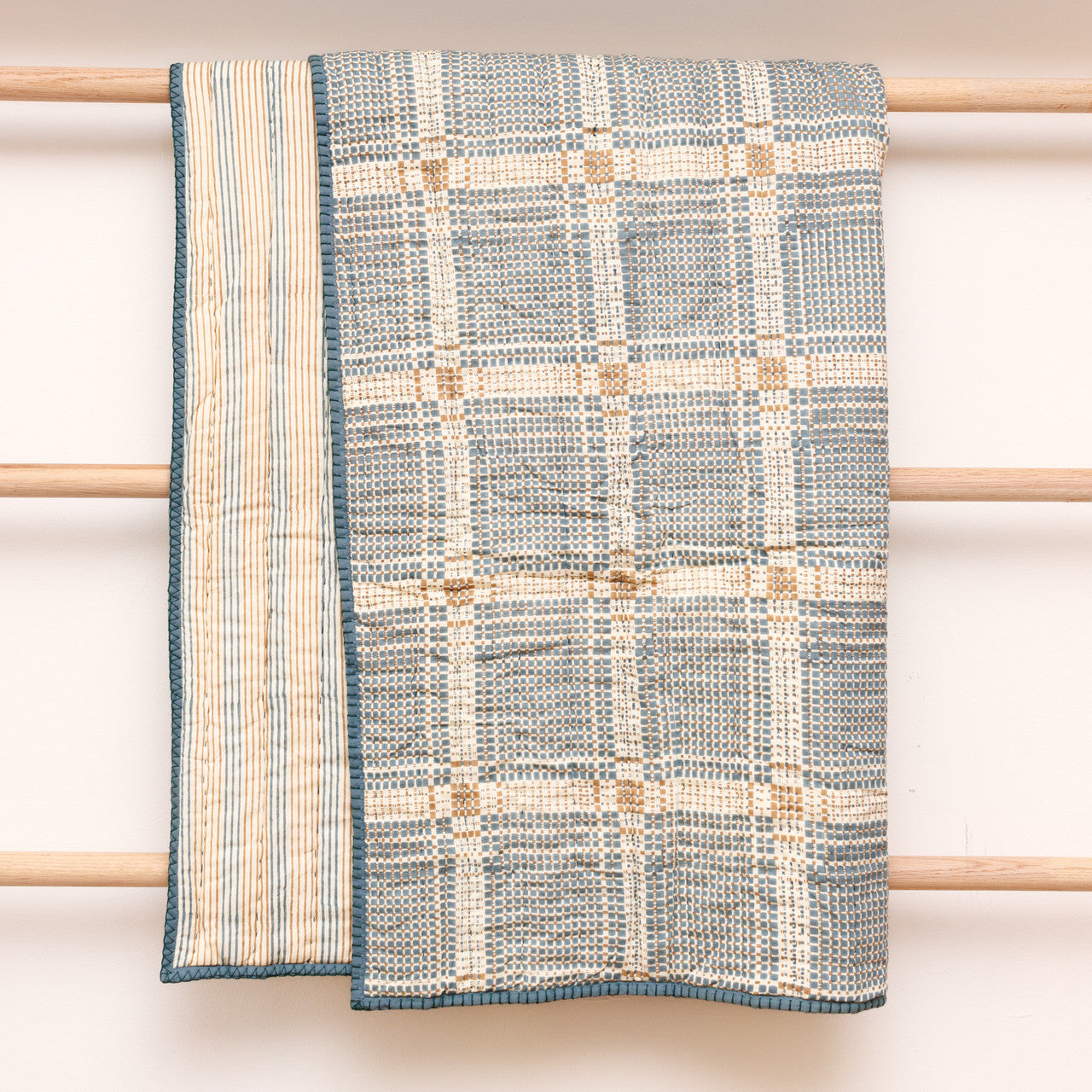 Block Print Blankets - Acadia