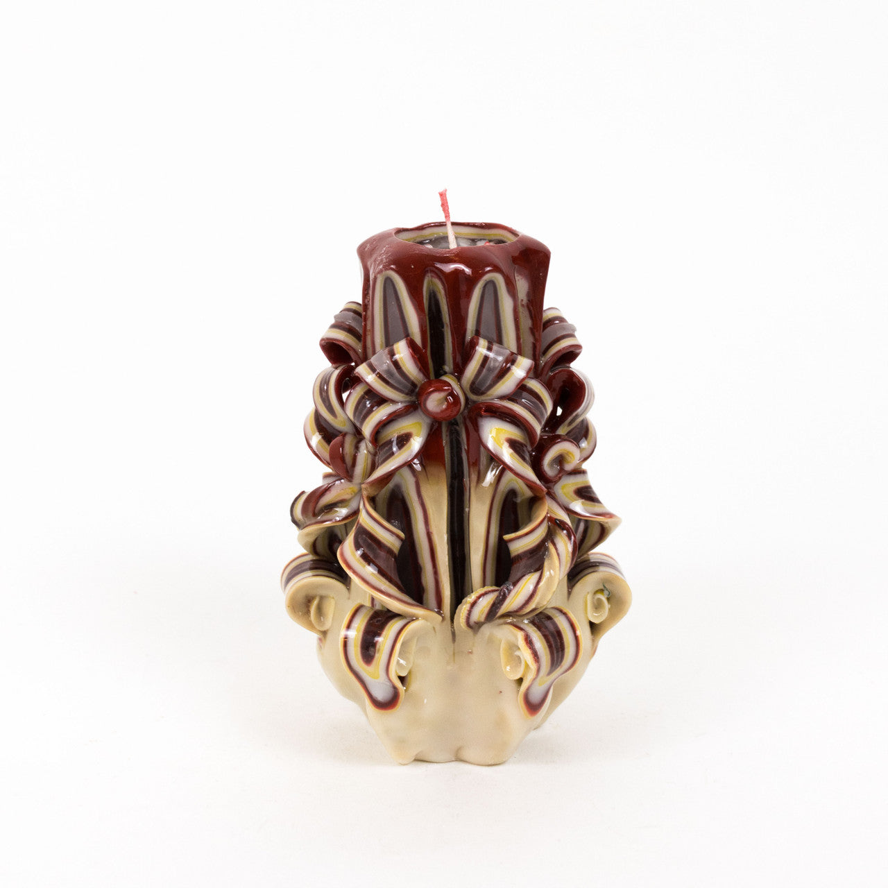 Hand Carved Pillar Candle