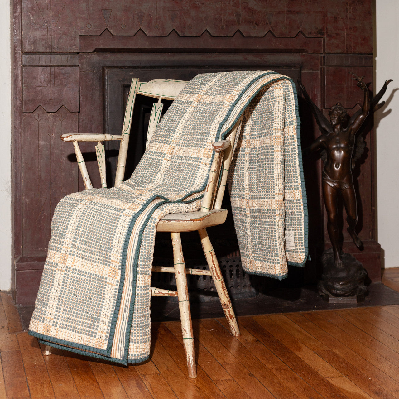 Block Print Blankets - Acadia