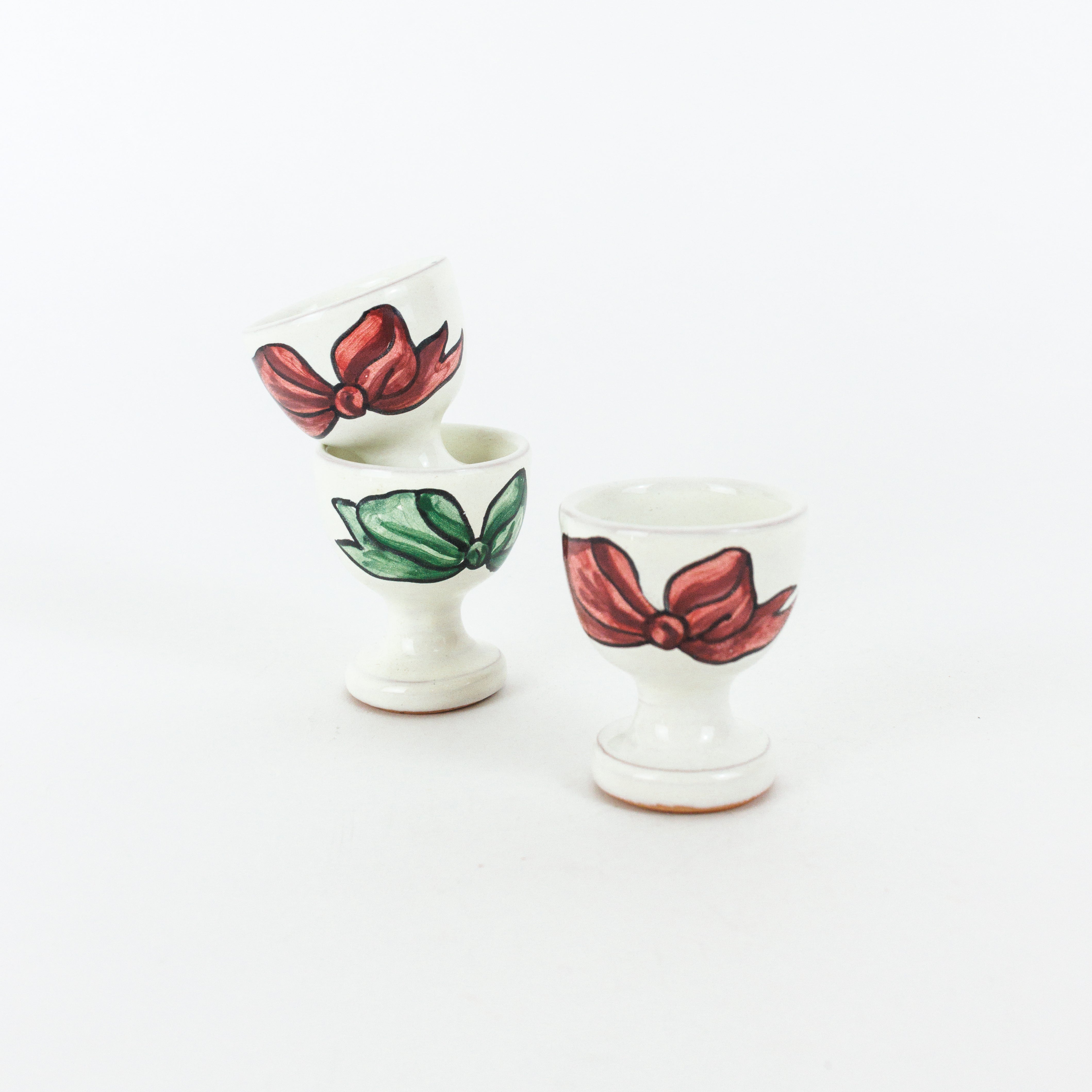 Olive & Ribbon Egg Cup
