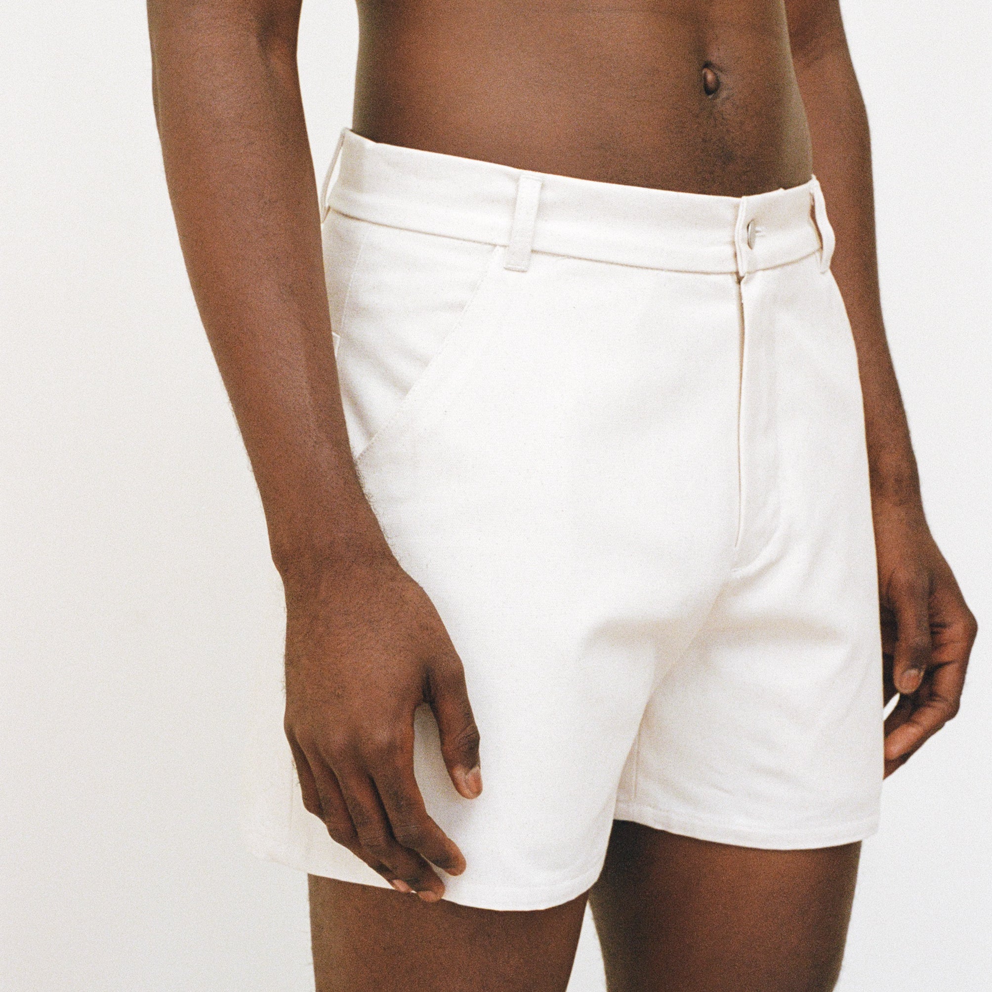 Deep-Pocket Work Shorts, Canvas