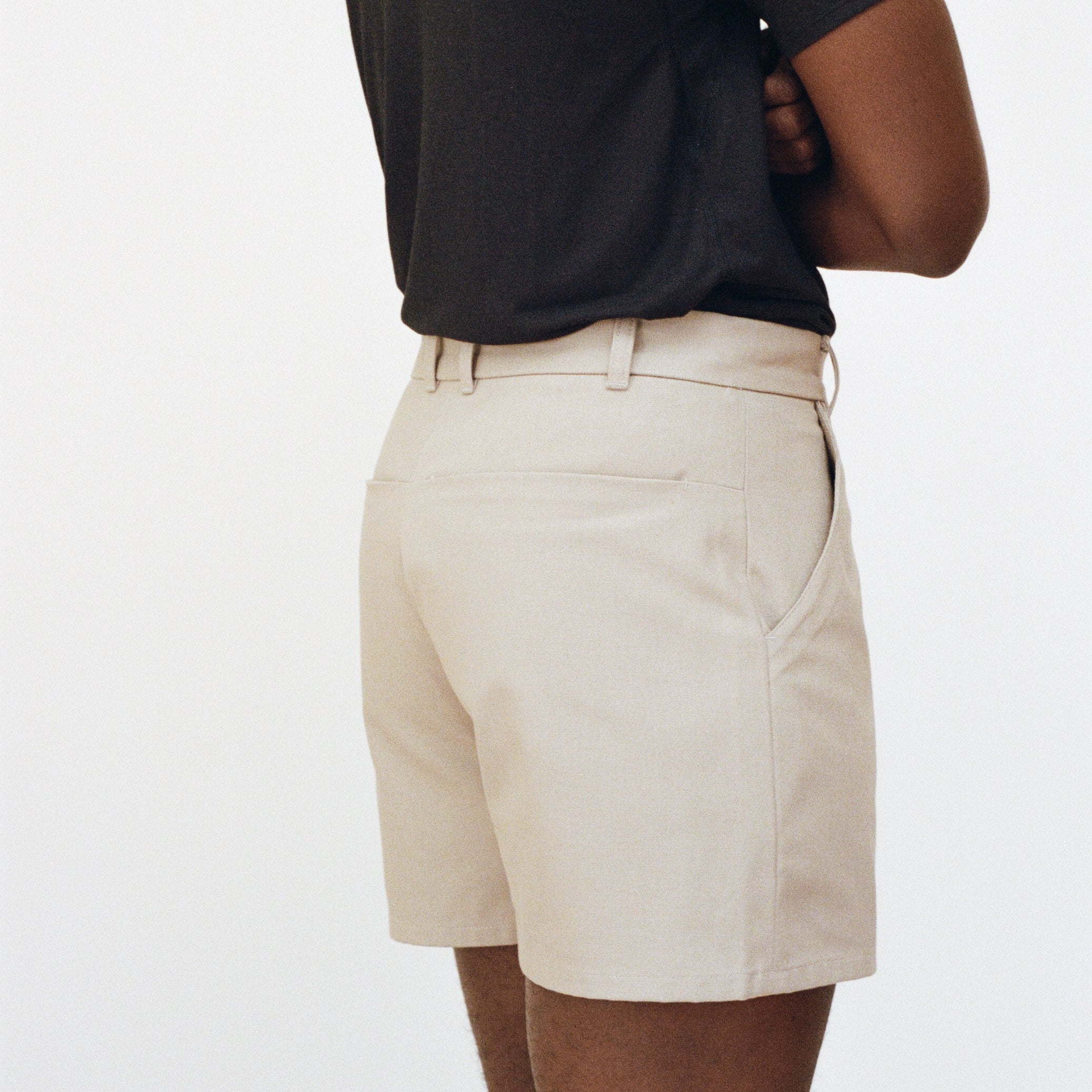 Deep-Pocket Work Shorts, Sand