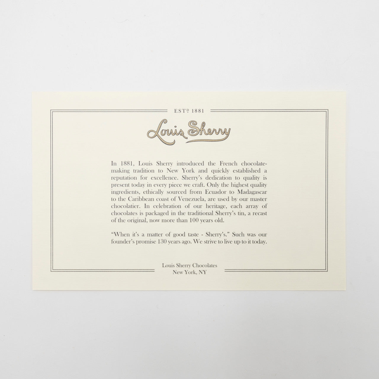 Louis Sherry 12 Piece Chocolate Truffles