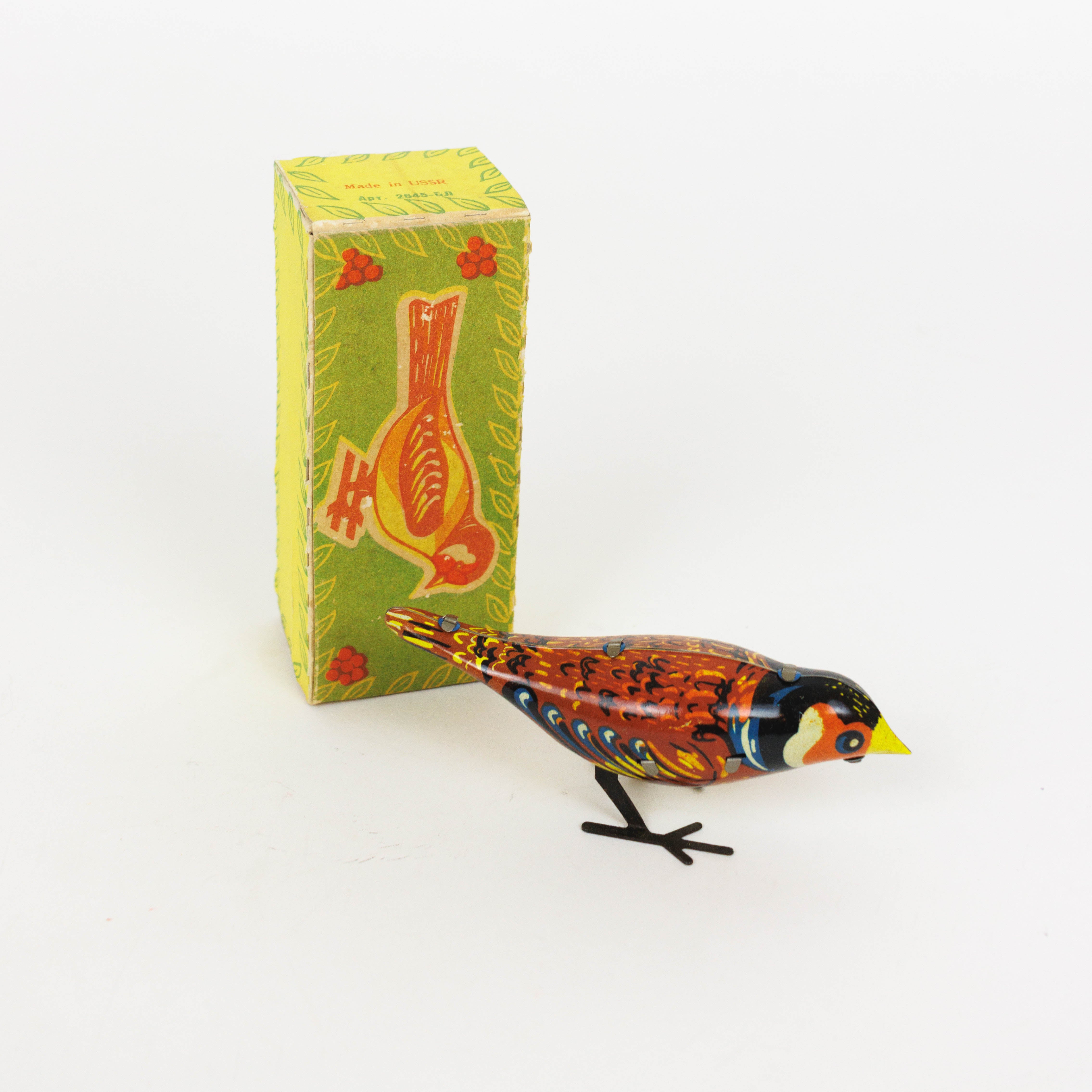 Antique Pecking Bird