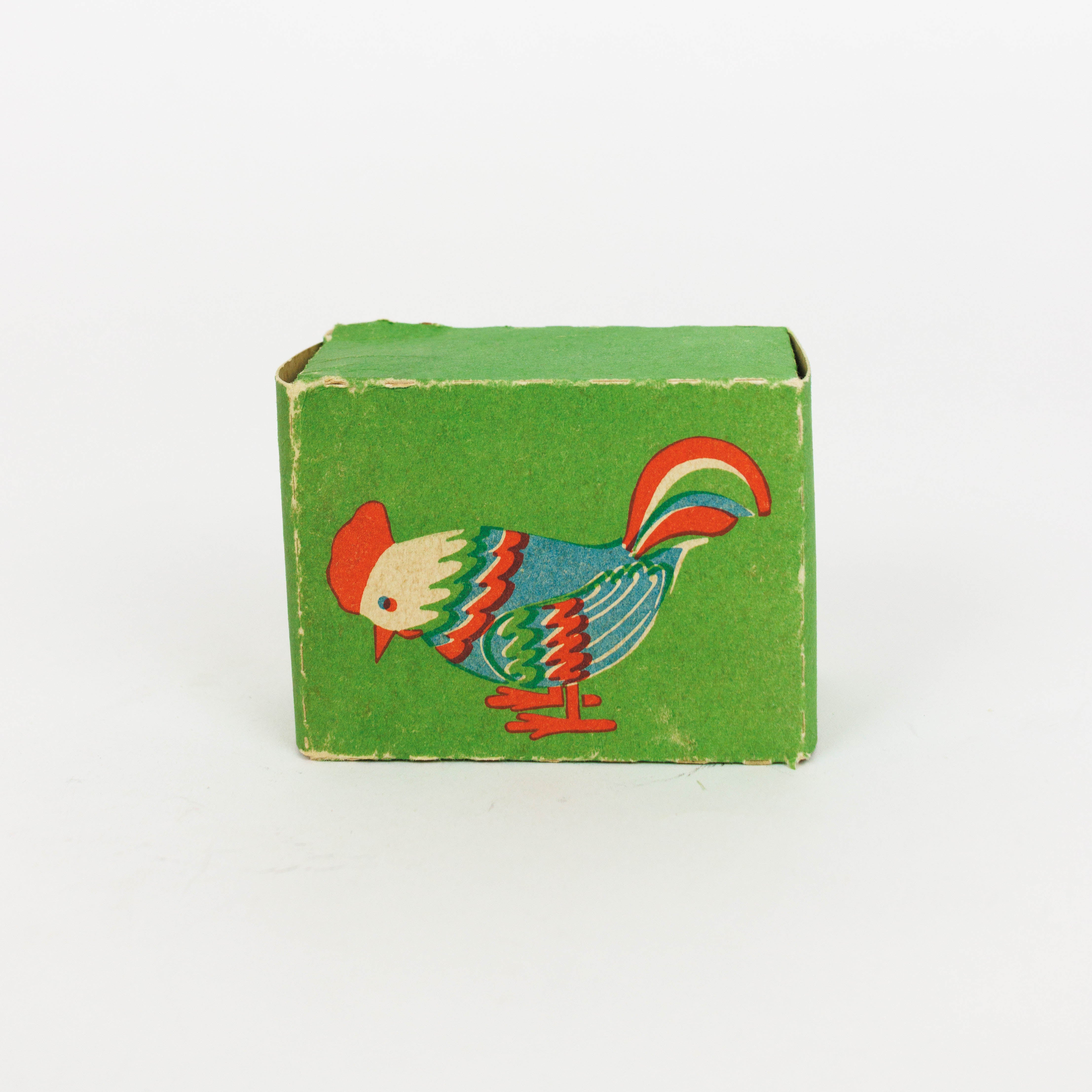 Antique Pecking Rooster