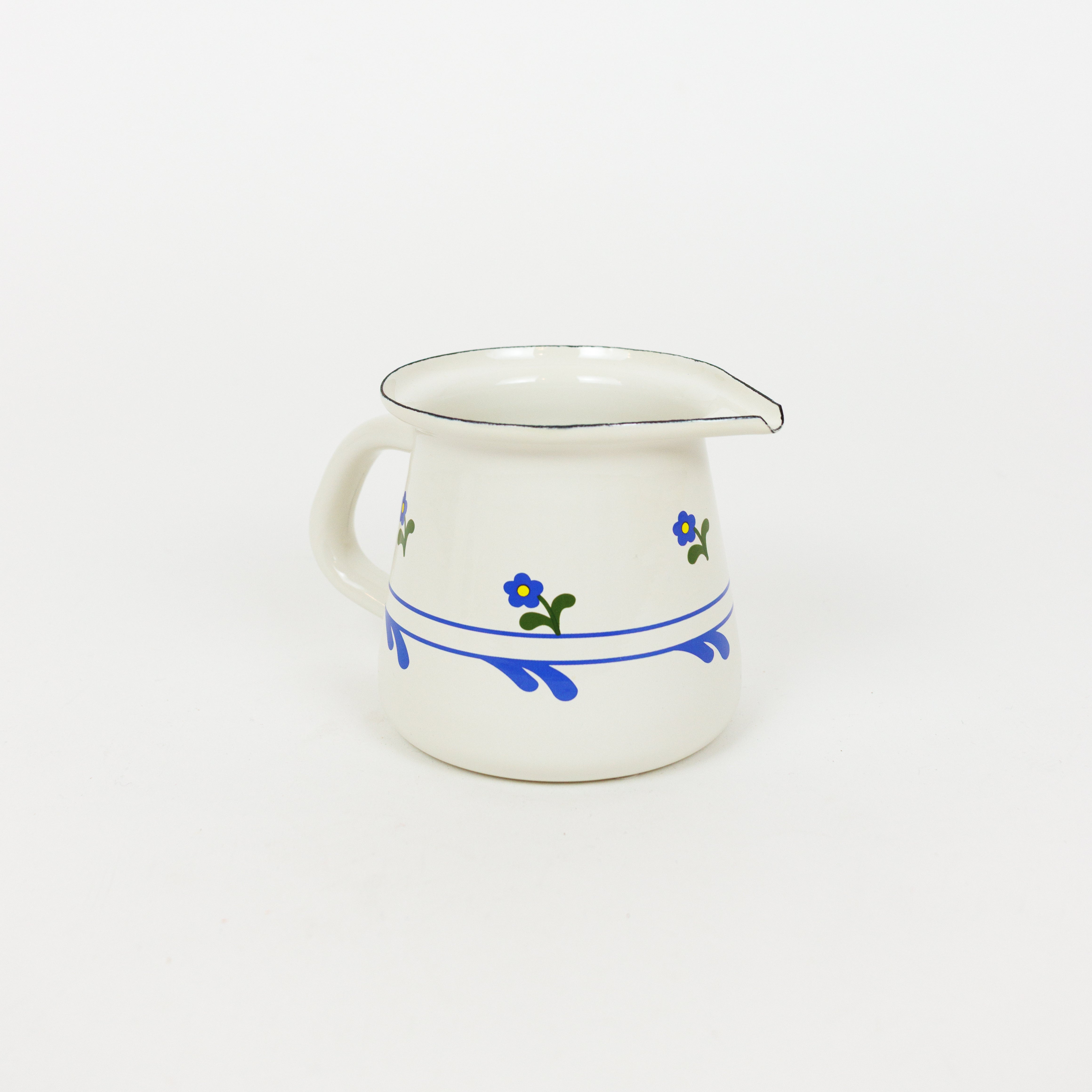 Enamel Flower Jug