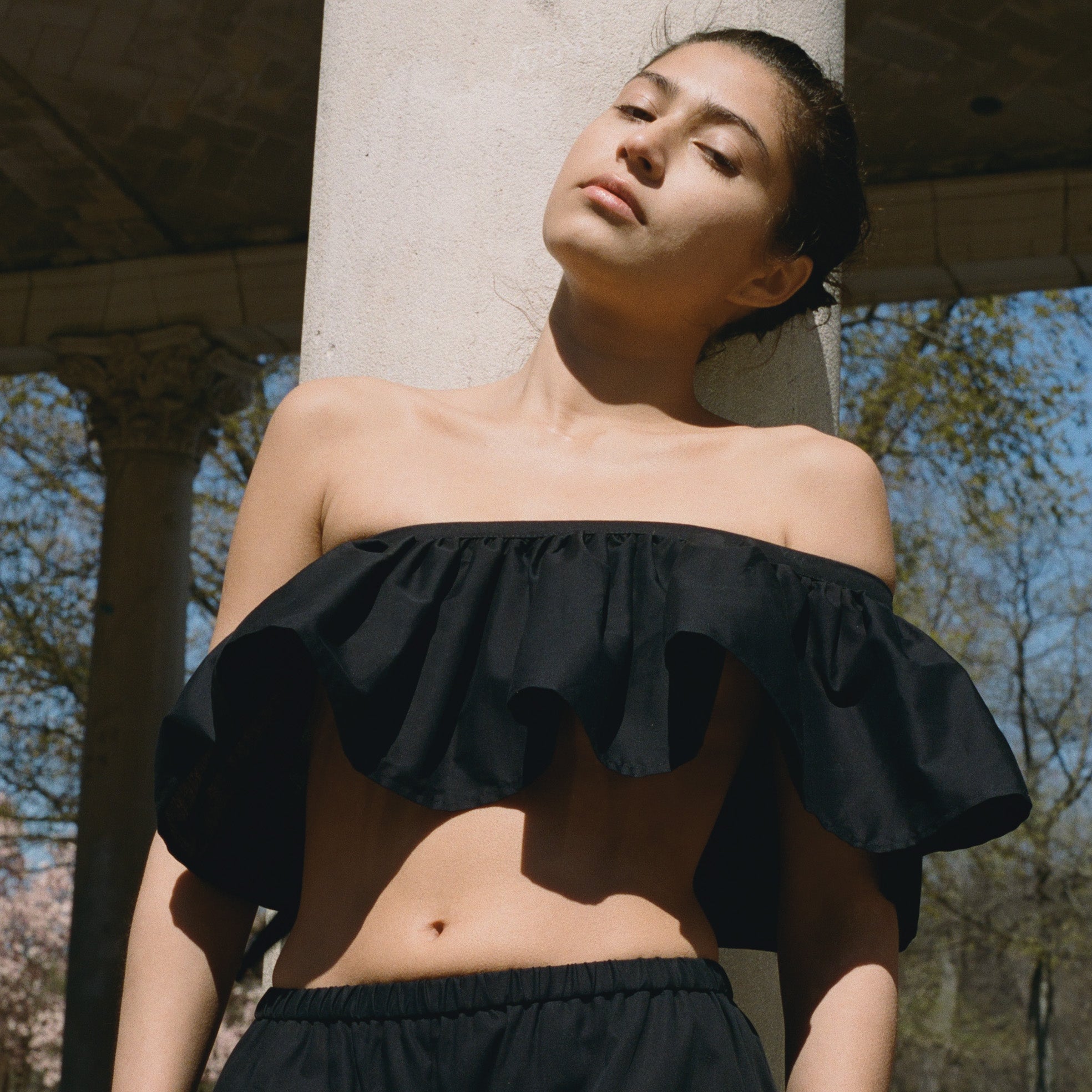 Organic Cotton Ruffle