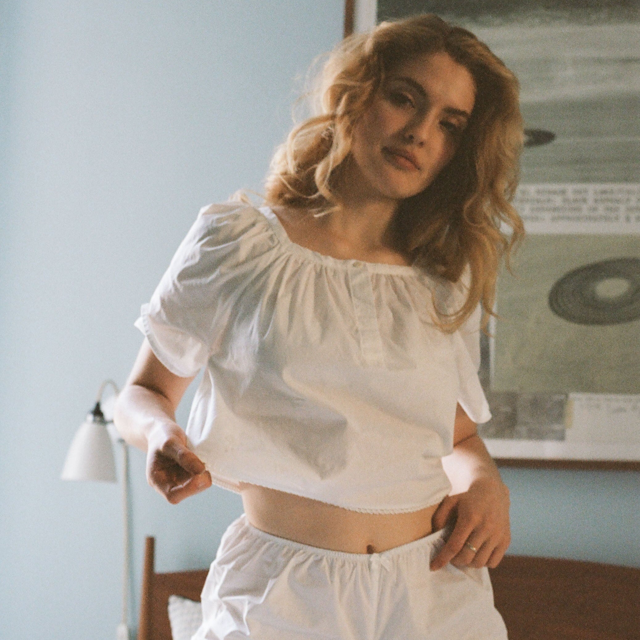 Lamb Top, White