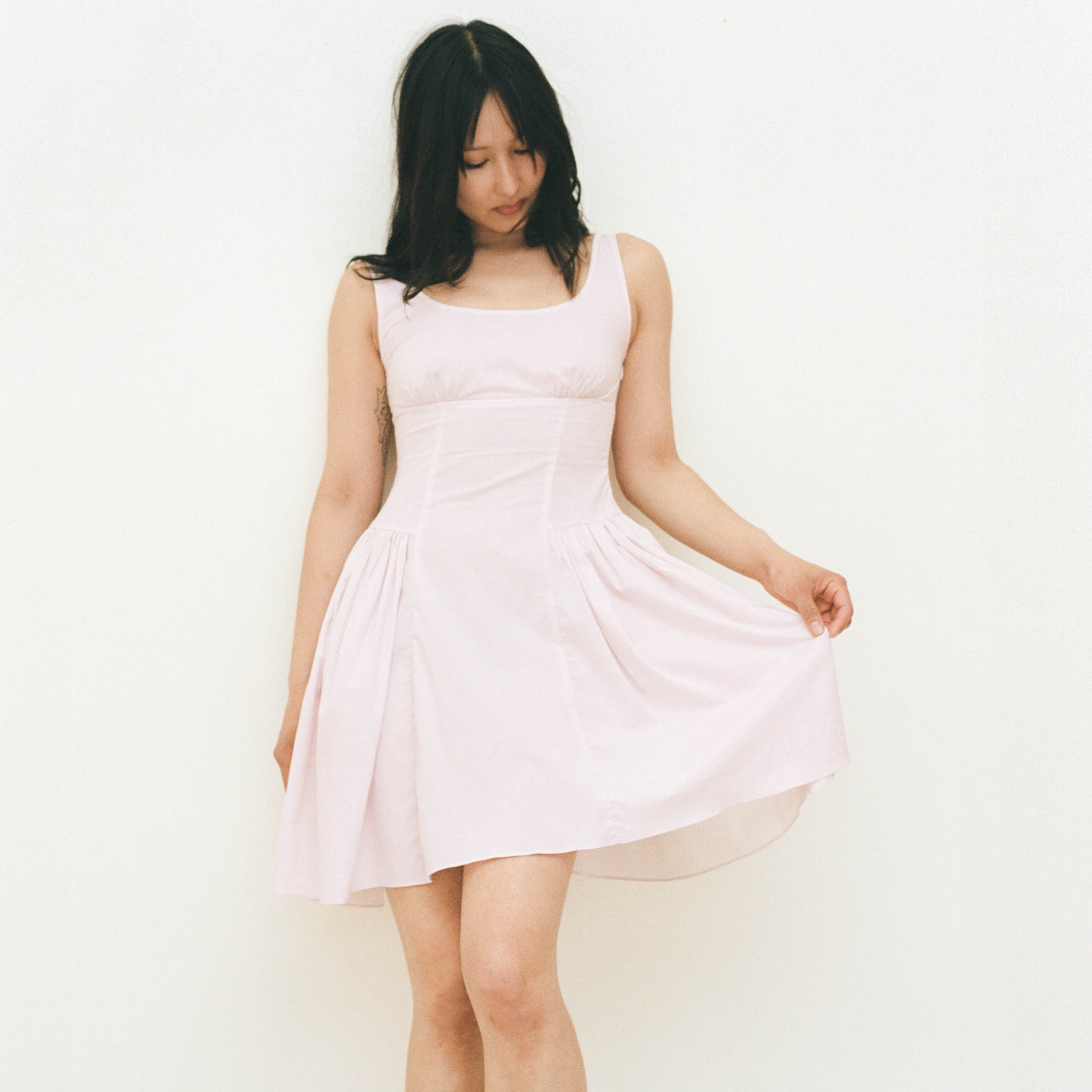 Rose Quartz Picnic Dress