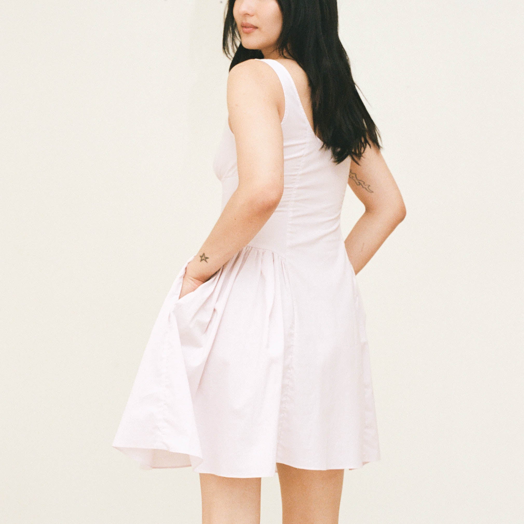 Rose Quartz Picnic Dress