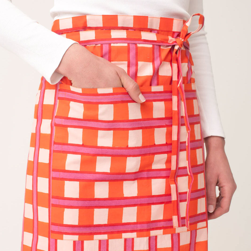 TABLE Block Print Apron (50% off)