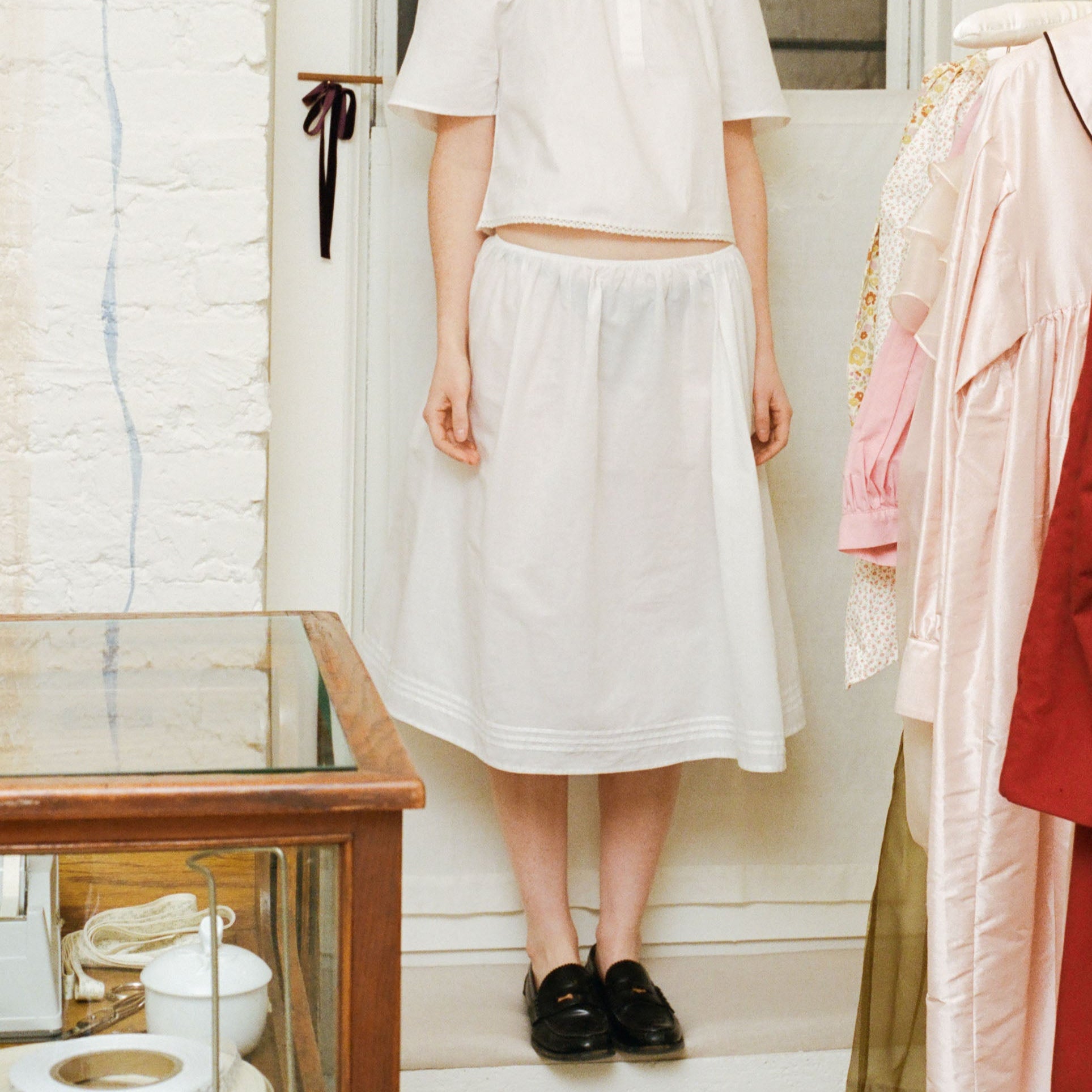 The Wendy Skirt, White