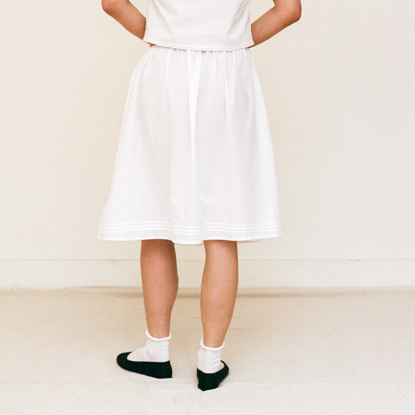 The Wendy Skirt, White